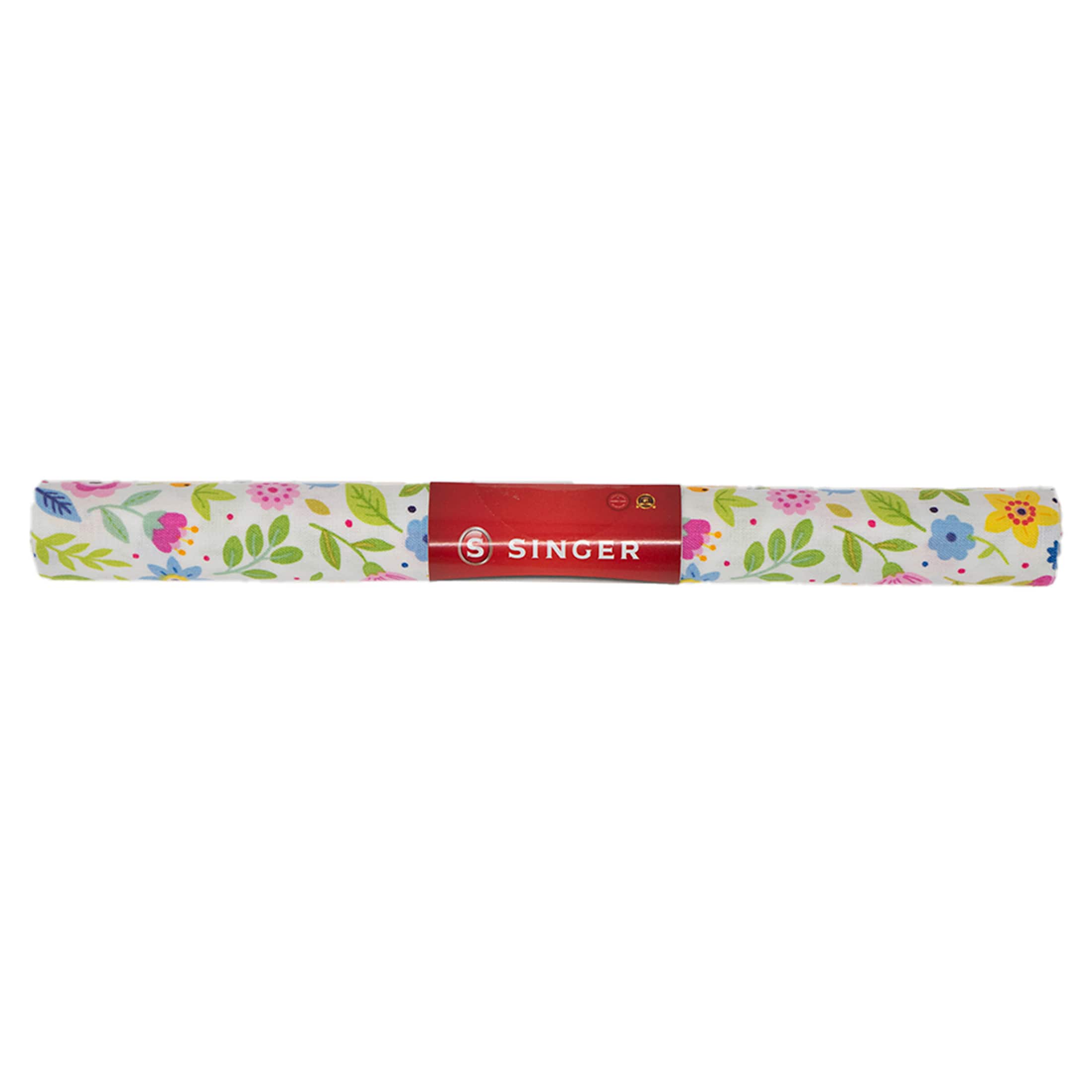 SINGER Little Florals & Leaves Print Cotton Fabric Fat Quarter