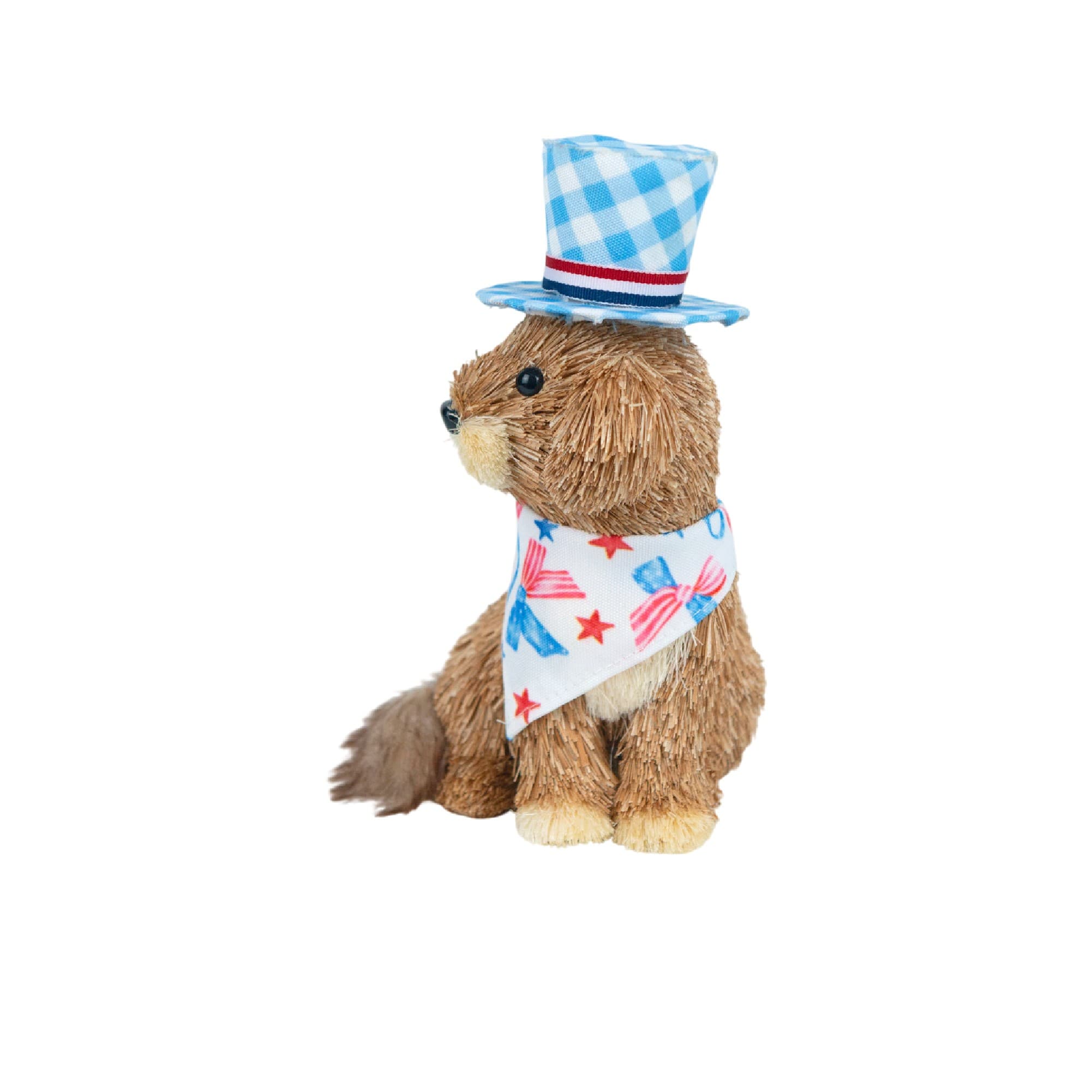 7" Sisal Dog with Top Hat Tabletop Décor by Celebrate It™