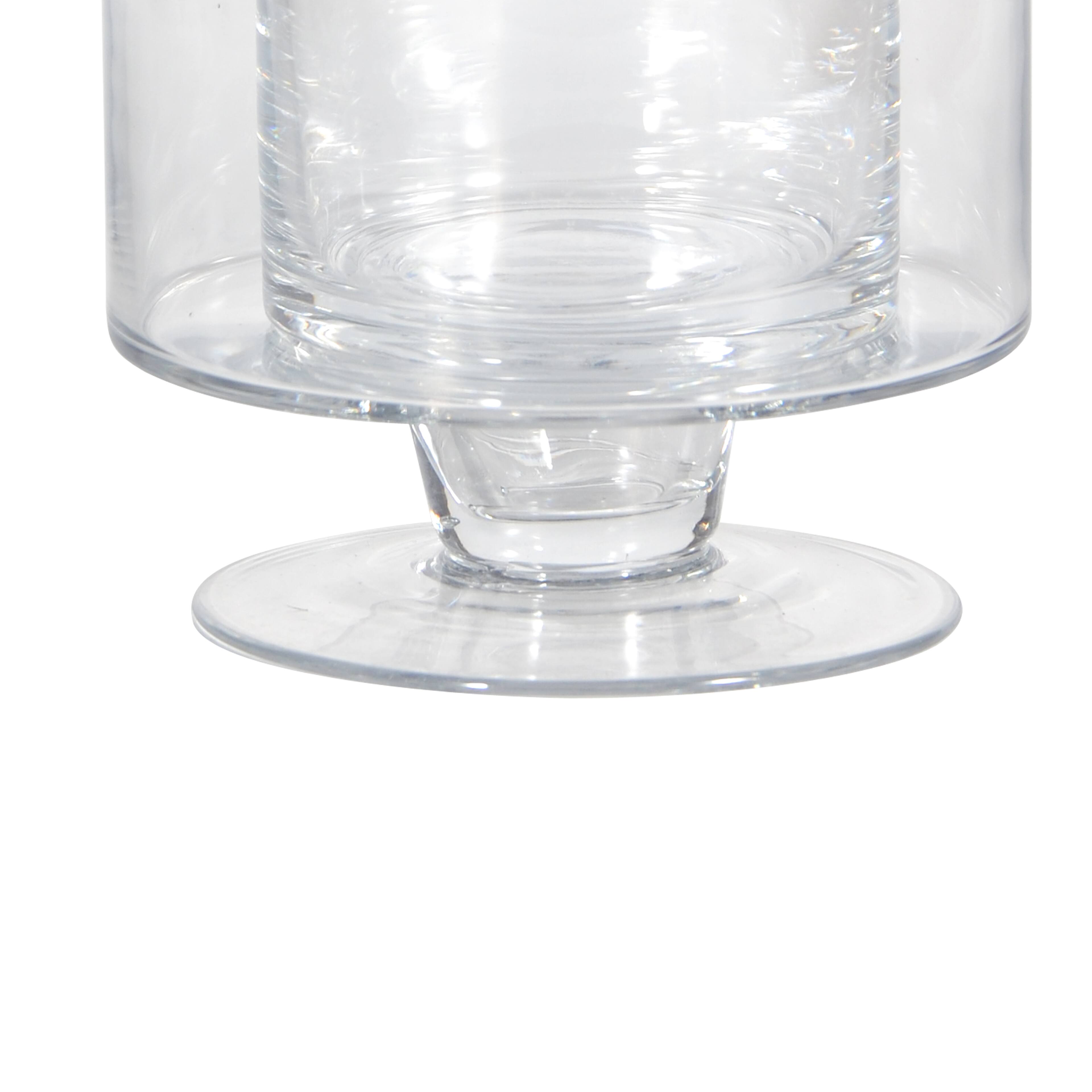 6 Pack: 8" Double Wall Glass Cylinder Vase by Ashland®