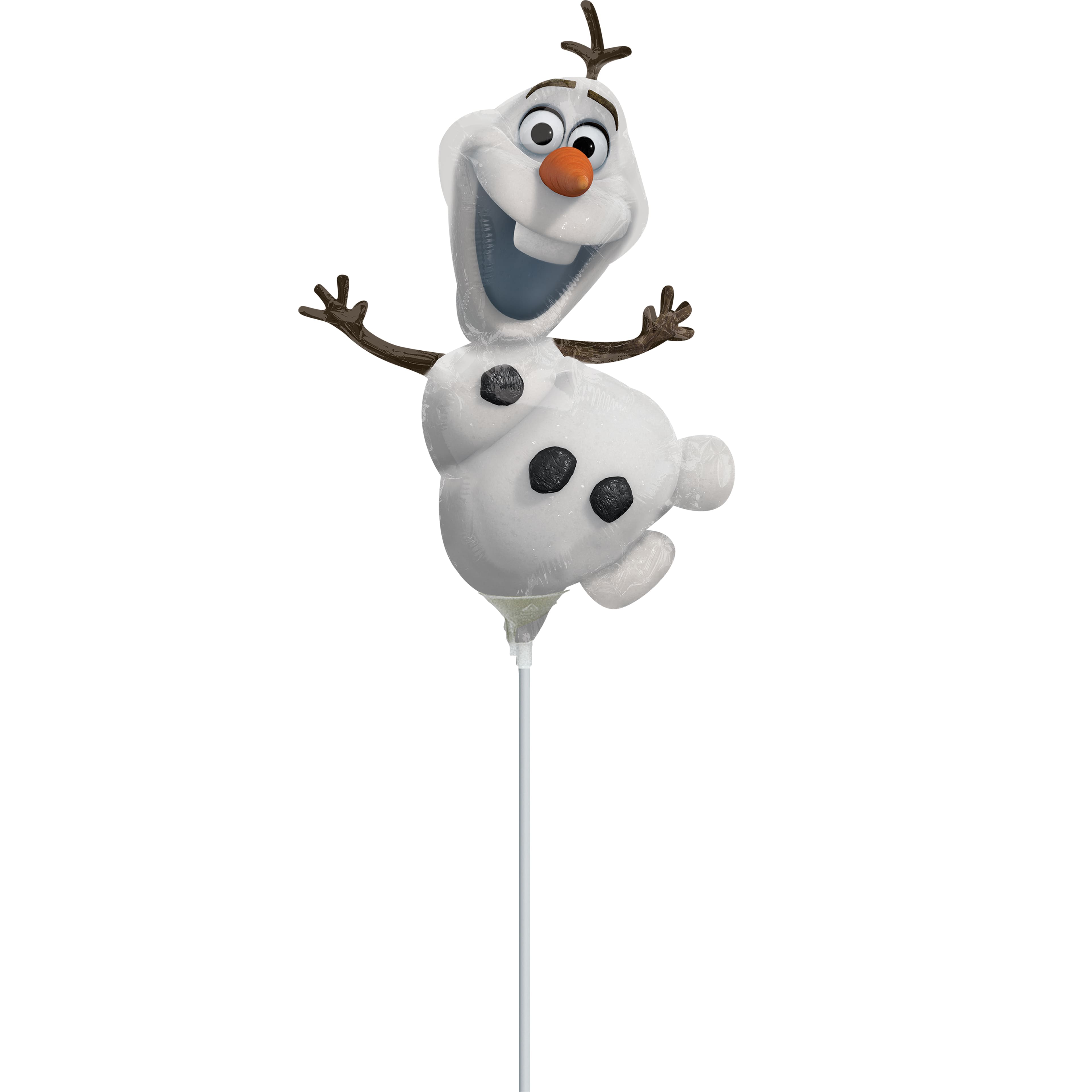 Michaels, 14" Olaf Foil Stick Balloon – Category: Foil Balloons