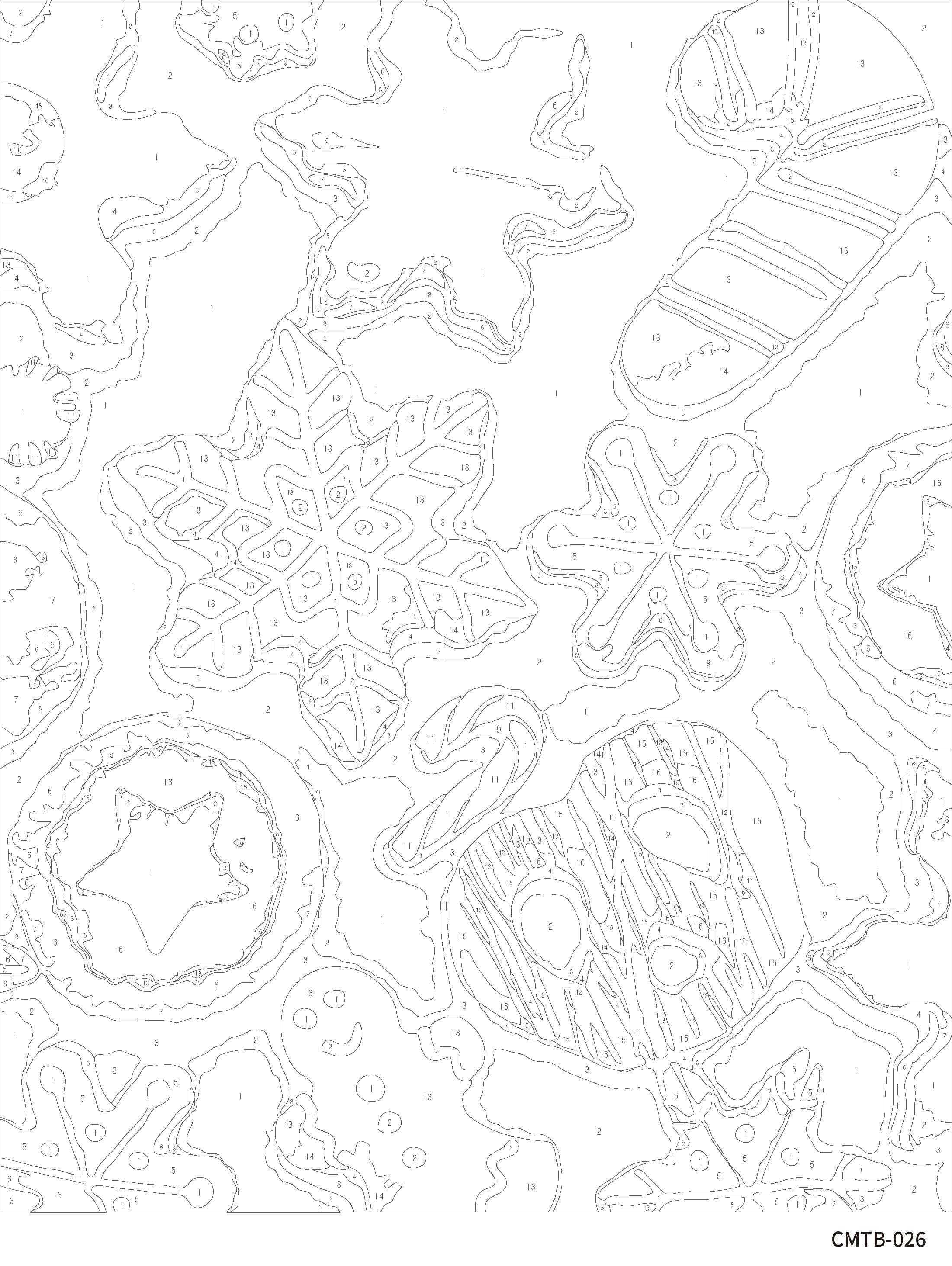 11" x 14" Baked Treats Paint-by-Number Kit by Artist's Loft®
