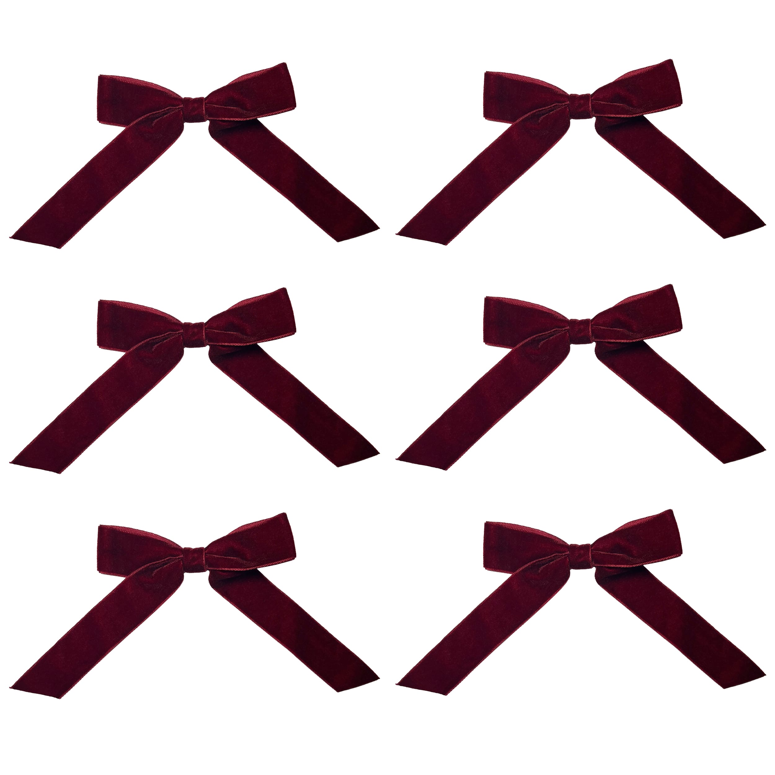 Mini Velvet Bows, 6ct. by Celebrate It®