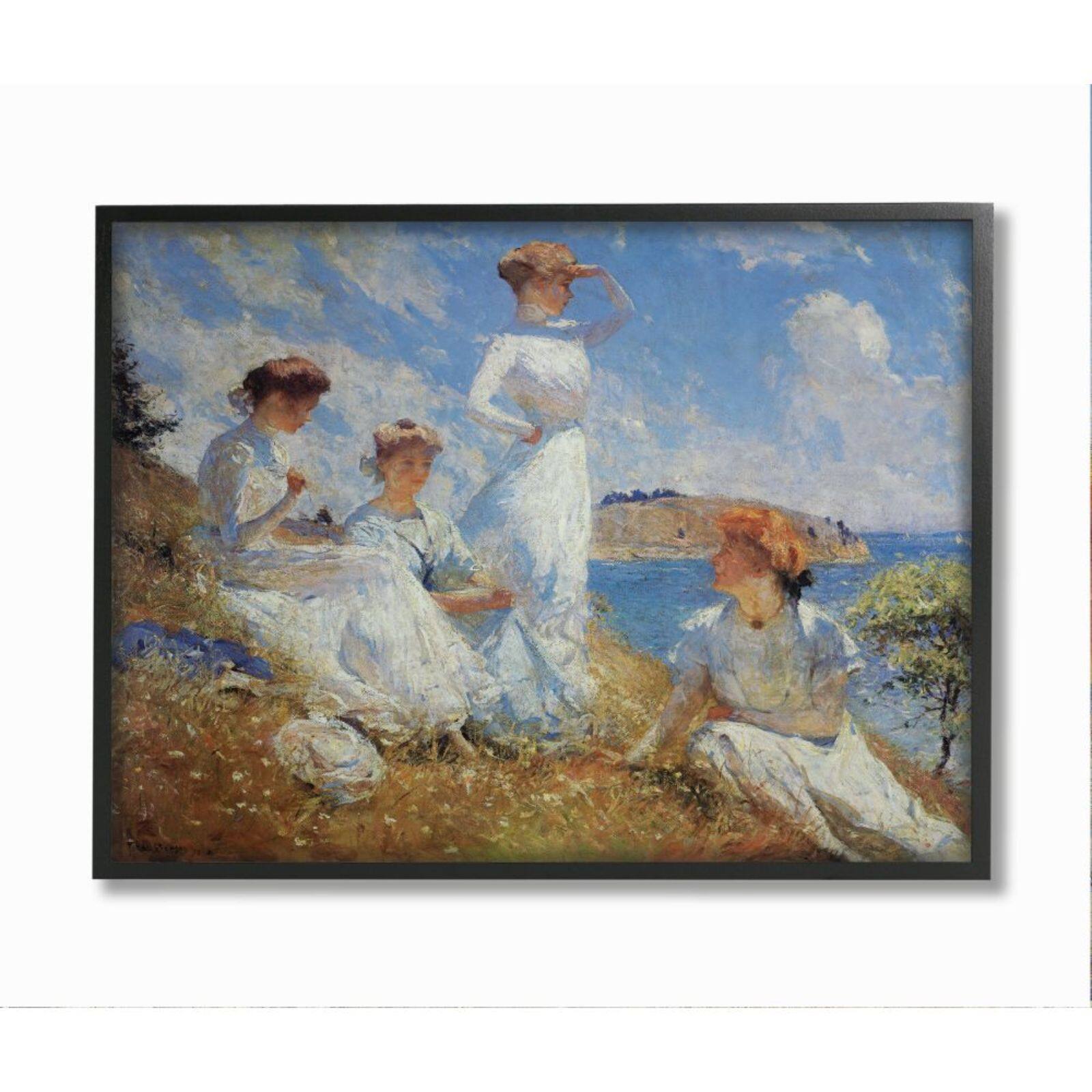 Stupell Industries Summer 1909 Classical Wall Art in Frame