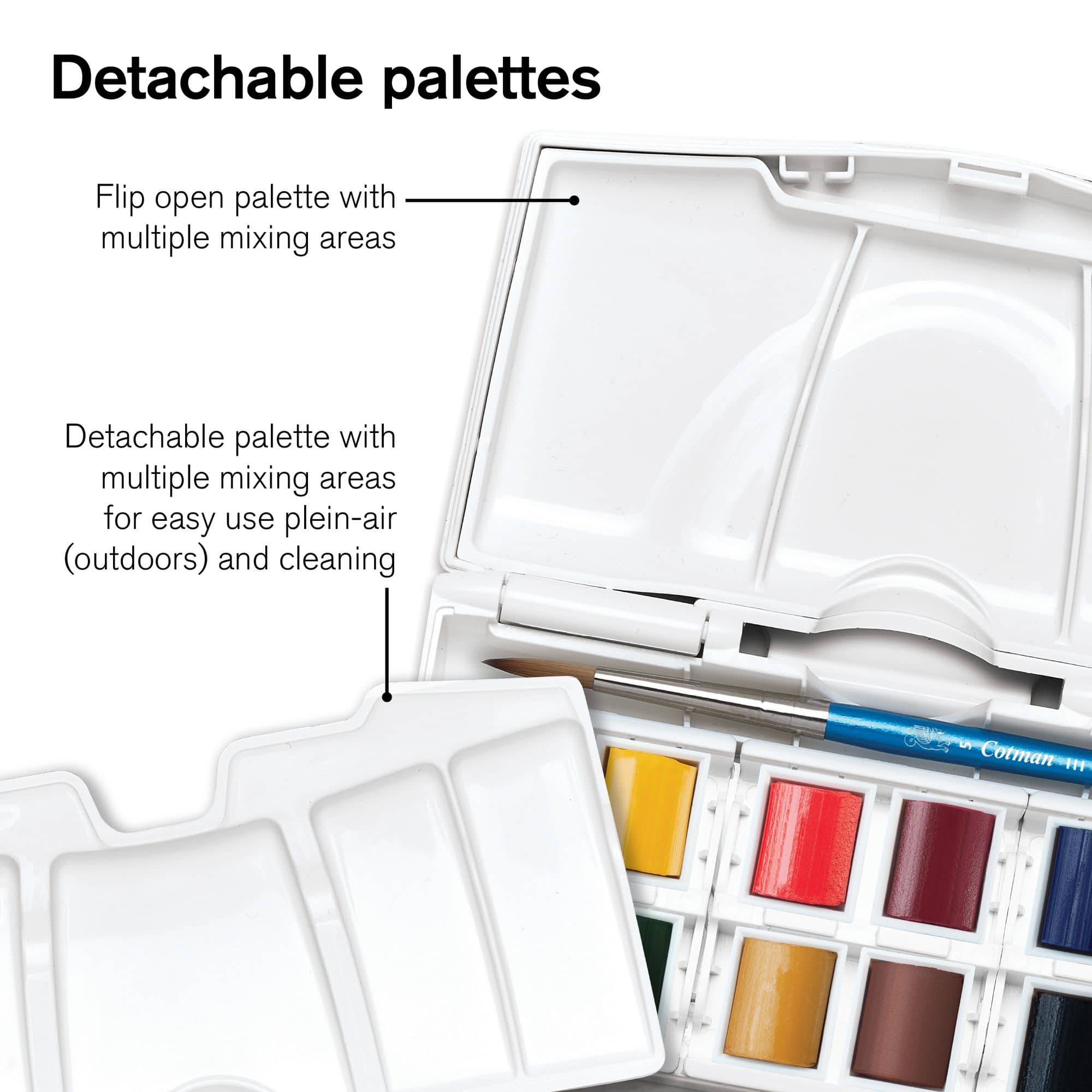 Winsor & Newton® Cotman Watercolour™ Palette Pocket Set