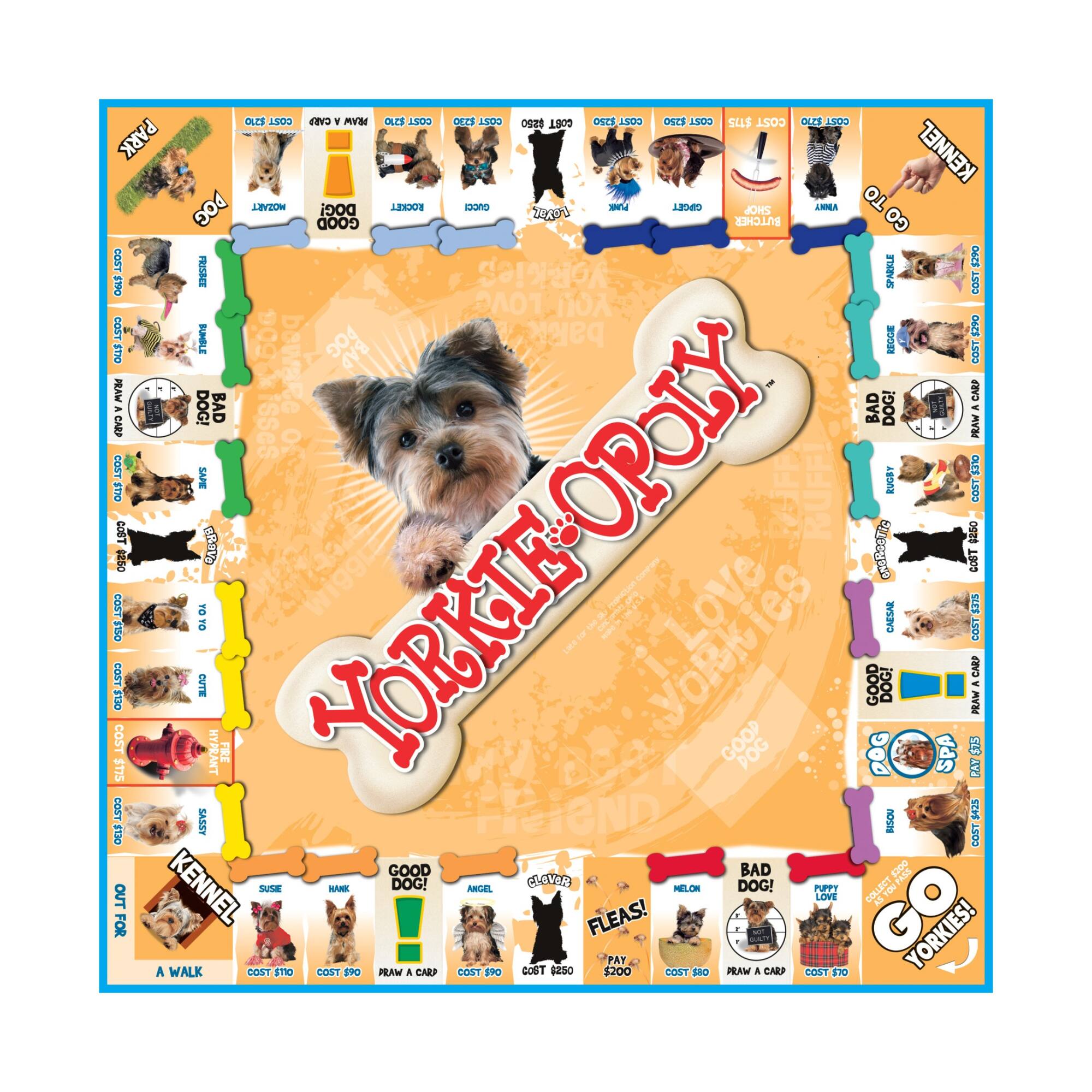 Late For The Sky Yorkie-Opoly™ Board Game