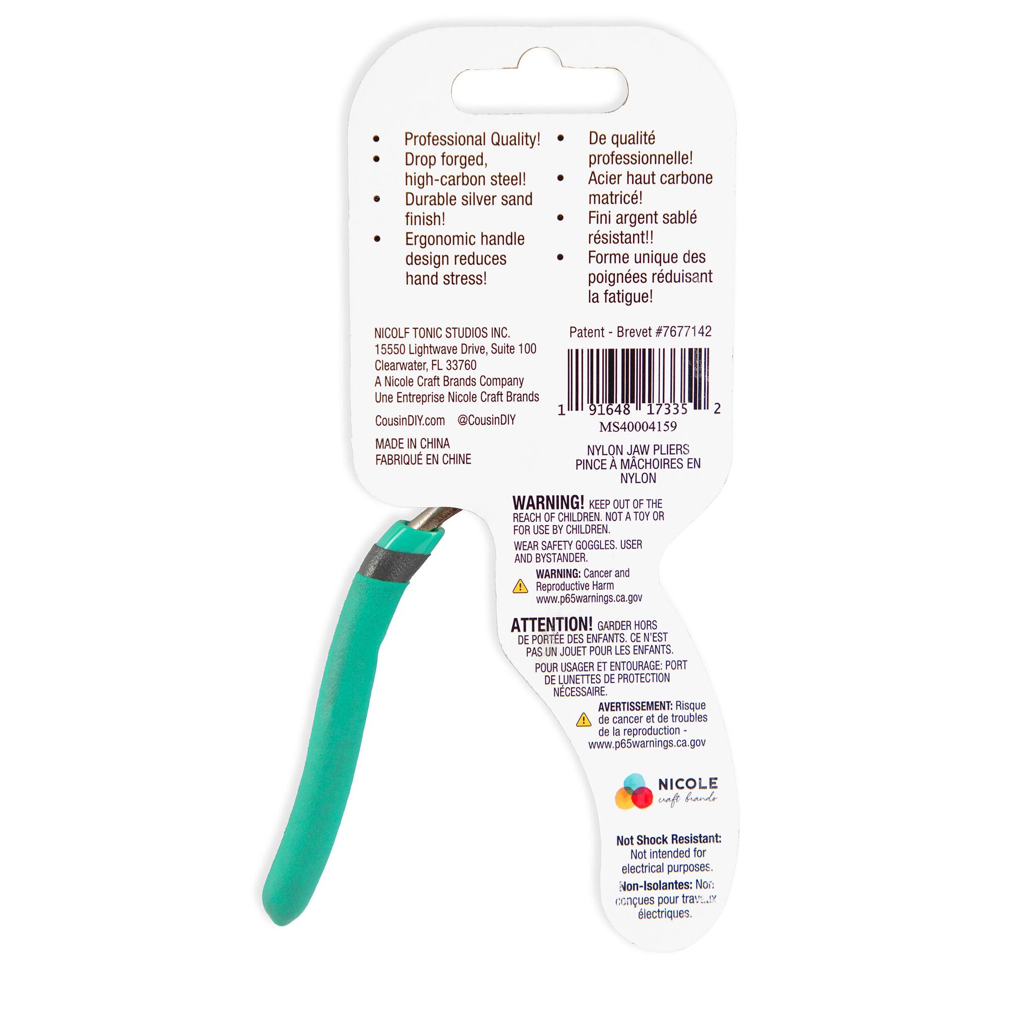 CousinDIY Precision Comfort Nylon Jaw Pliers