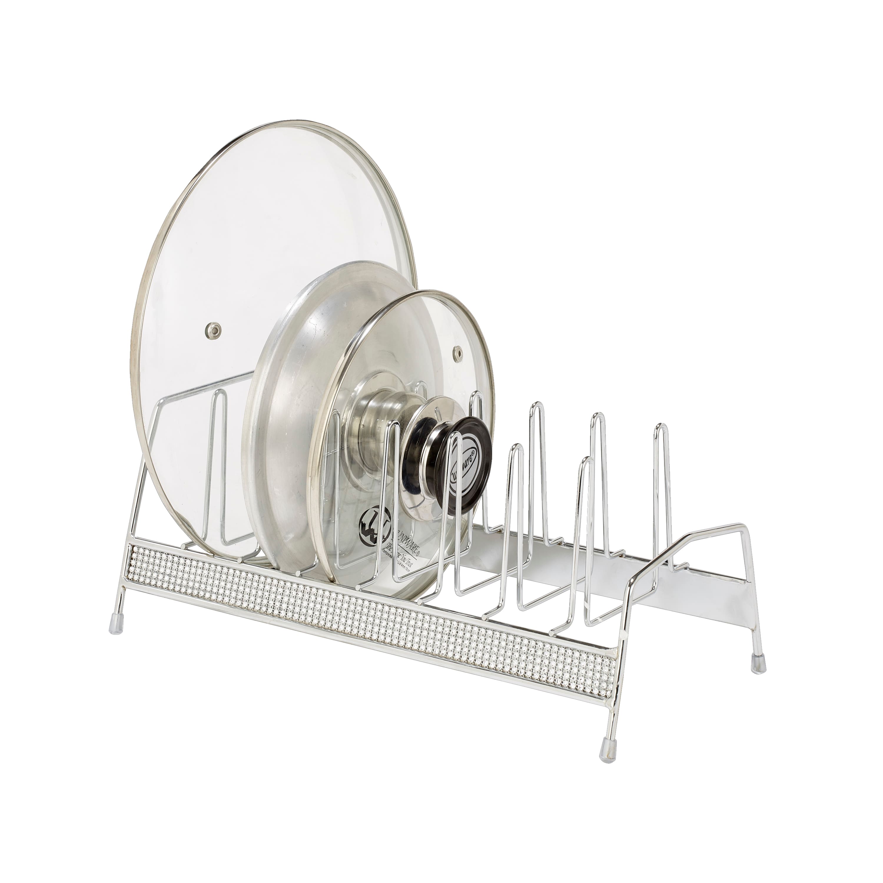 Kitchen Details Lid Organizer in Pave Diamond Design