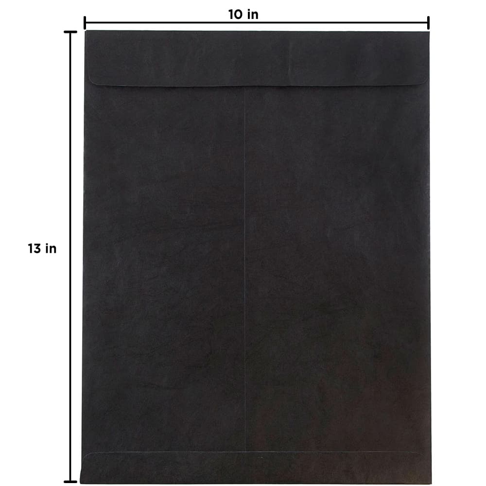 JAM Paper 10" x 13" Tyvek Tear-Proof Open End Catalog Envelopes