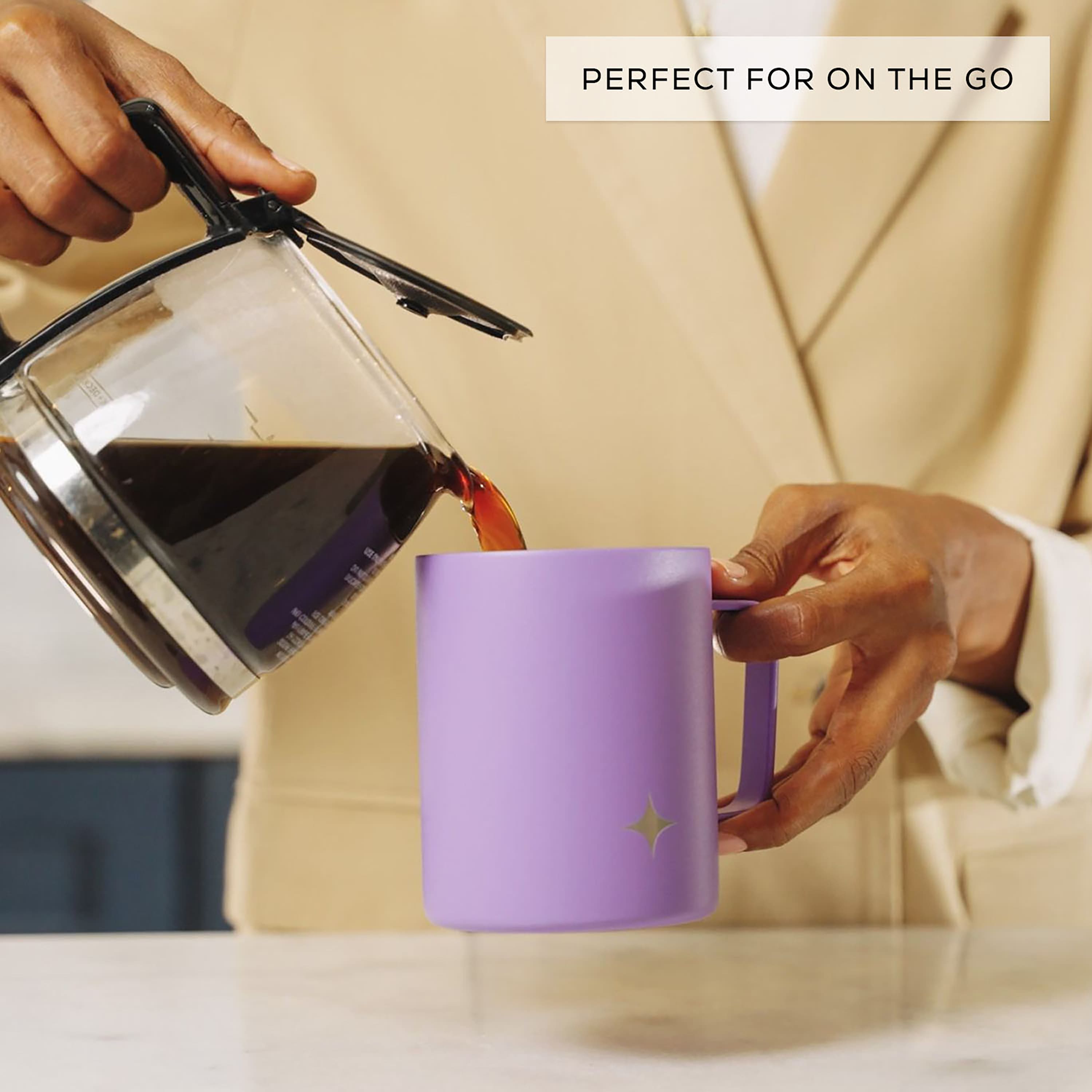 JoyJolt® 12oz. Vacuum Insulated Tumbler With Lid & Handle