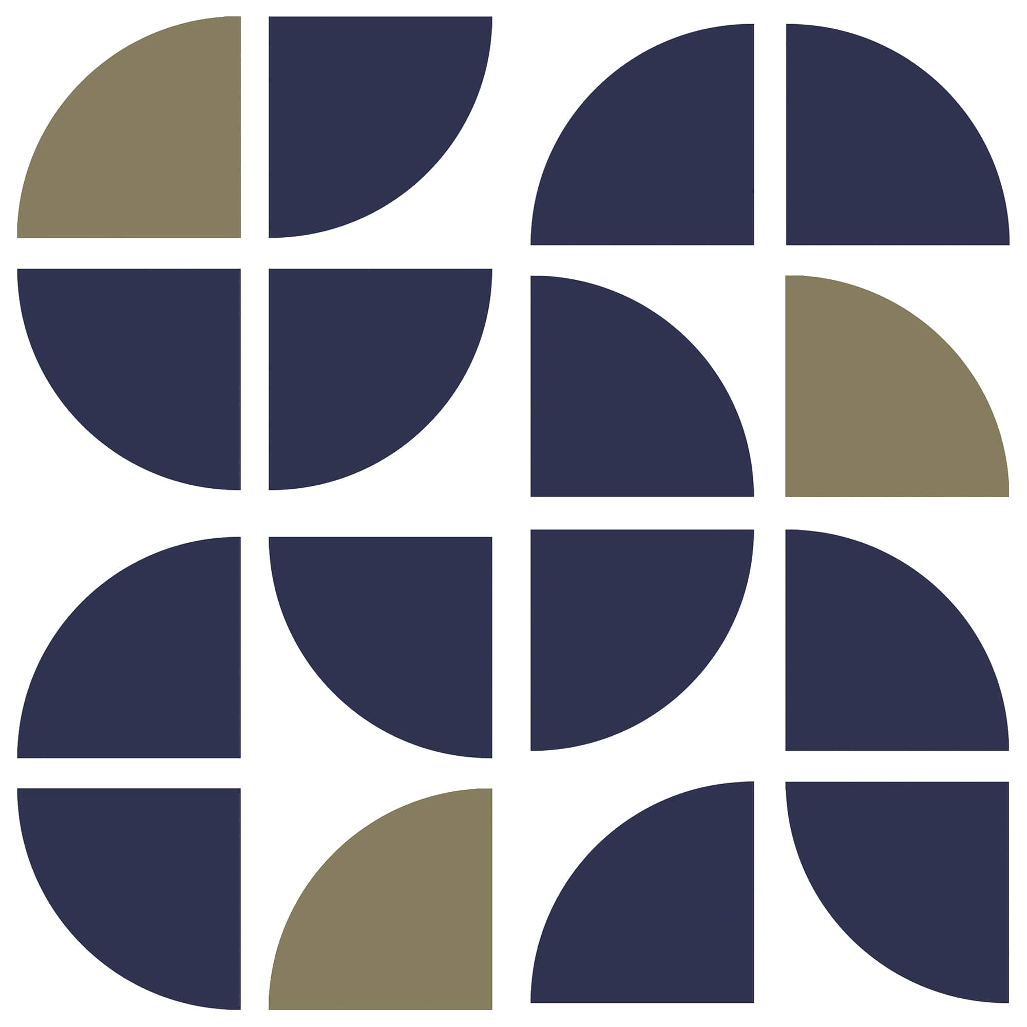 Designs Direct Mod Geo Crescents Peel & Stick Wallpaper