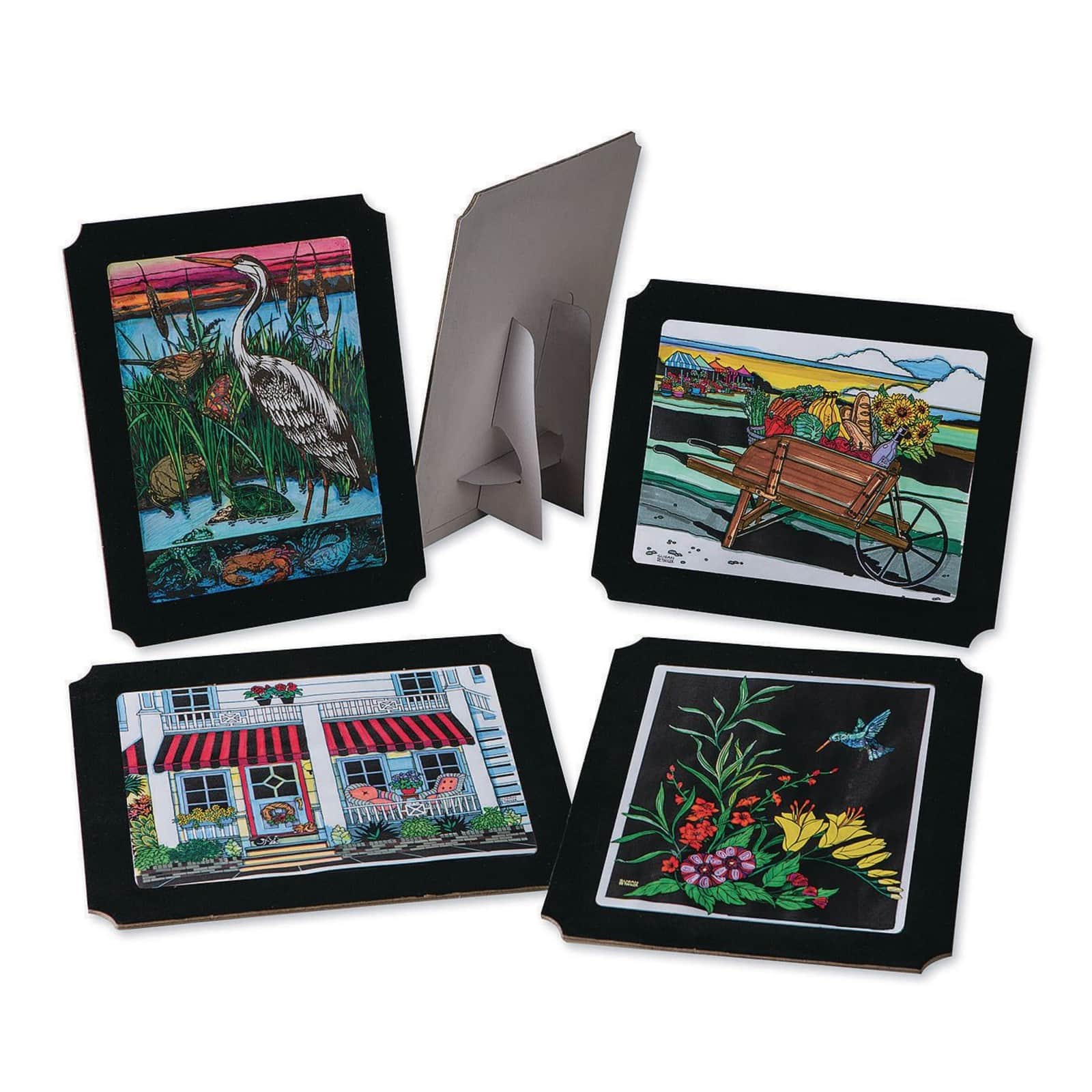 S&S® Worldwide Framed Velvet Art, 24ct.