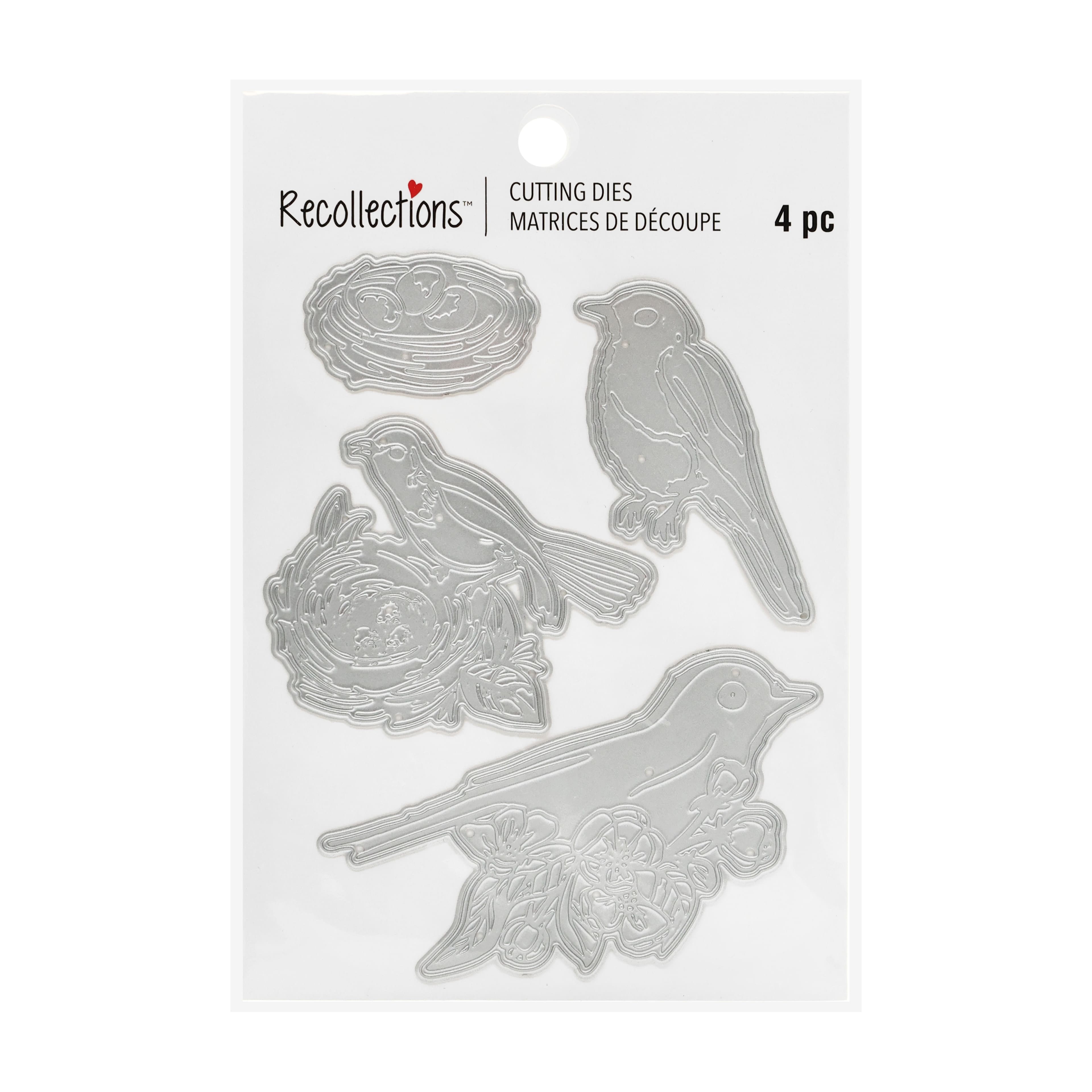 6 Pack: Birds & Nests Cutting Die Set by Recollections™