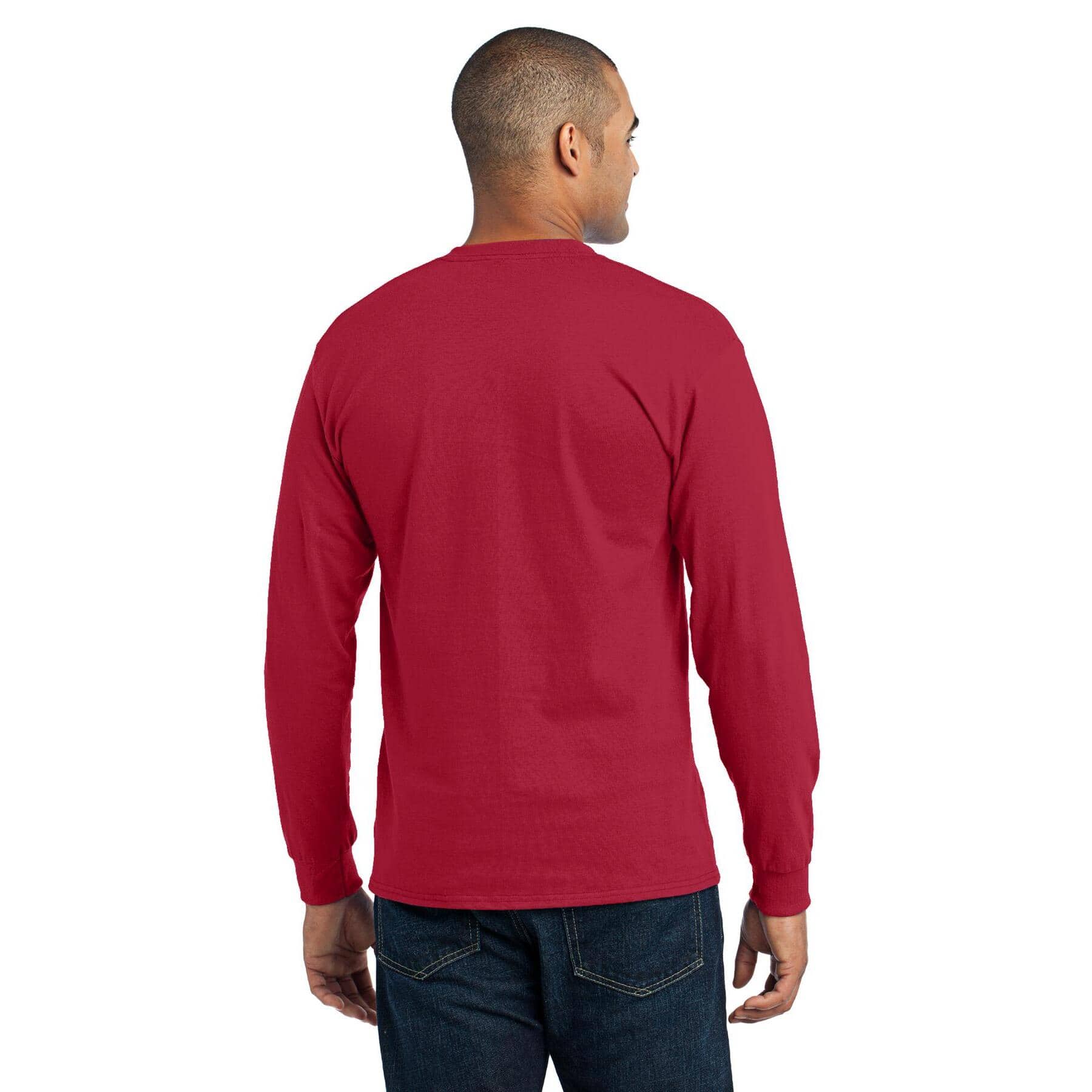 Port & Company® Long Sleeve Adult Core Blend T-Shirt