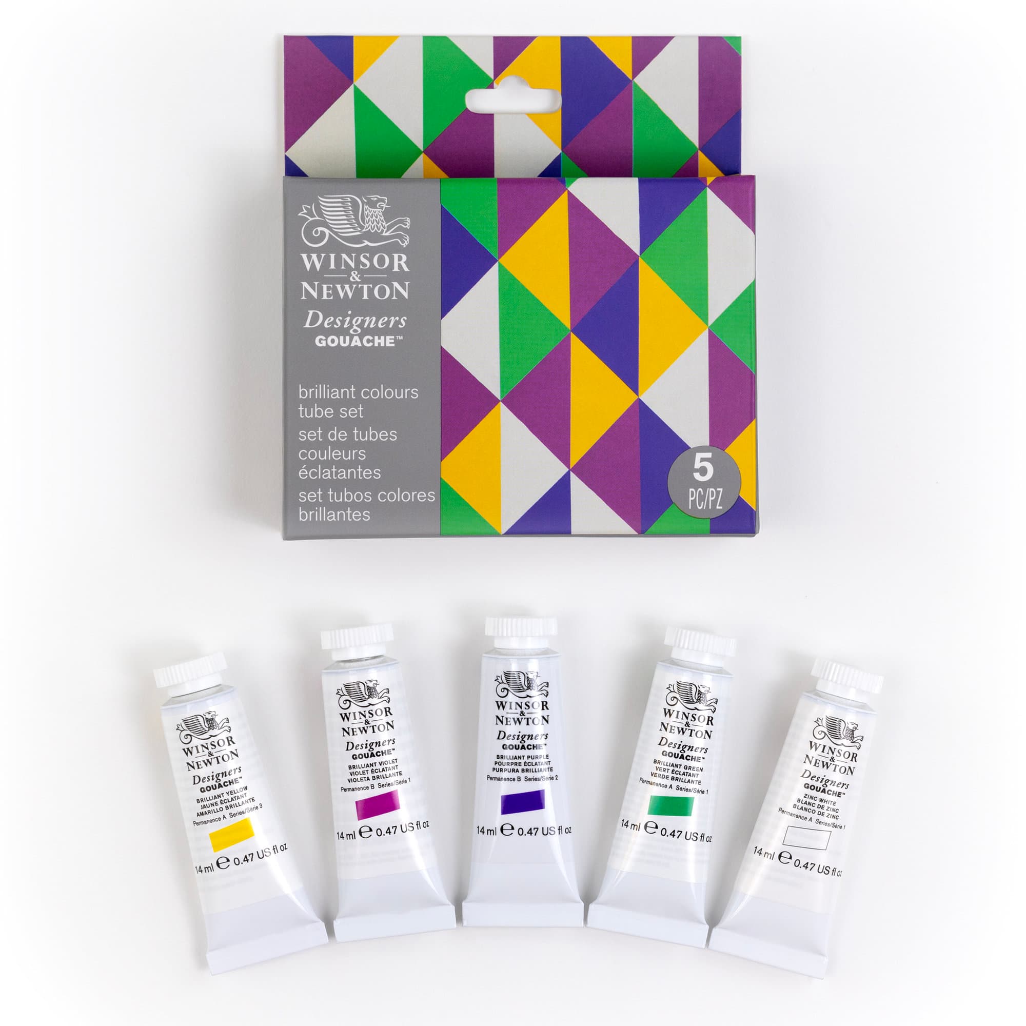 Winsor & Newton® Designers Gouache Brilliant Colors Tube Set