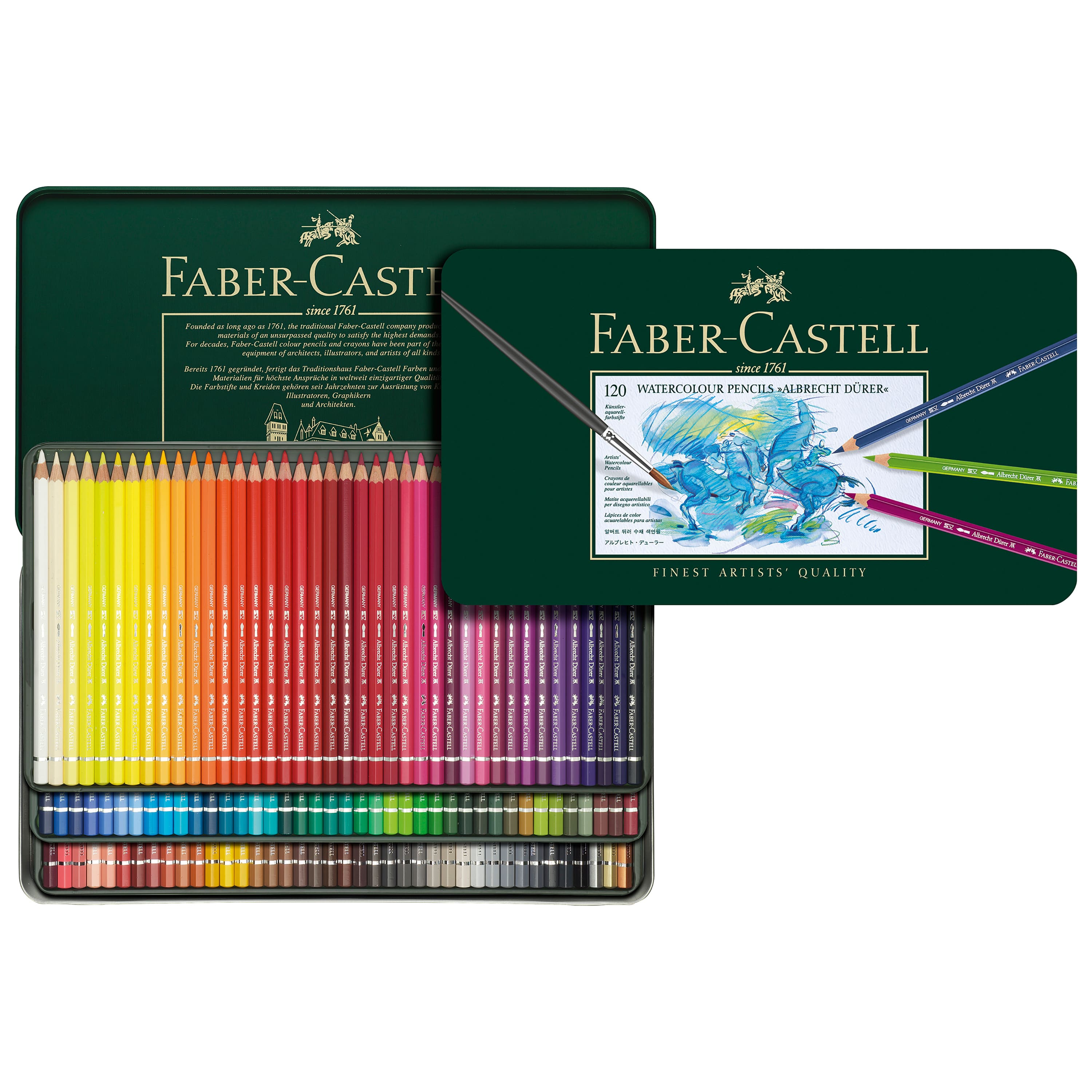 Faber-Castell Albrecht Durer 120 Color Watercolor Pencil Set