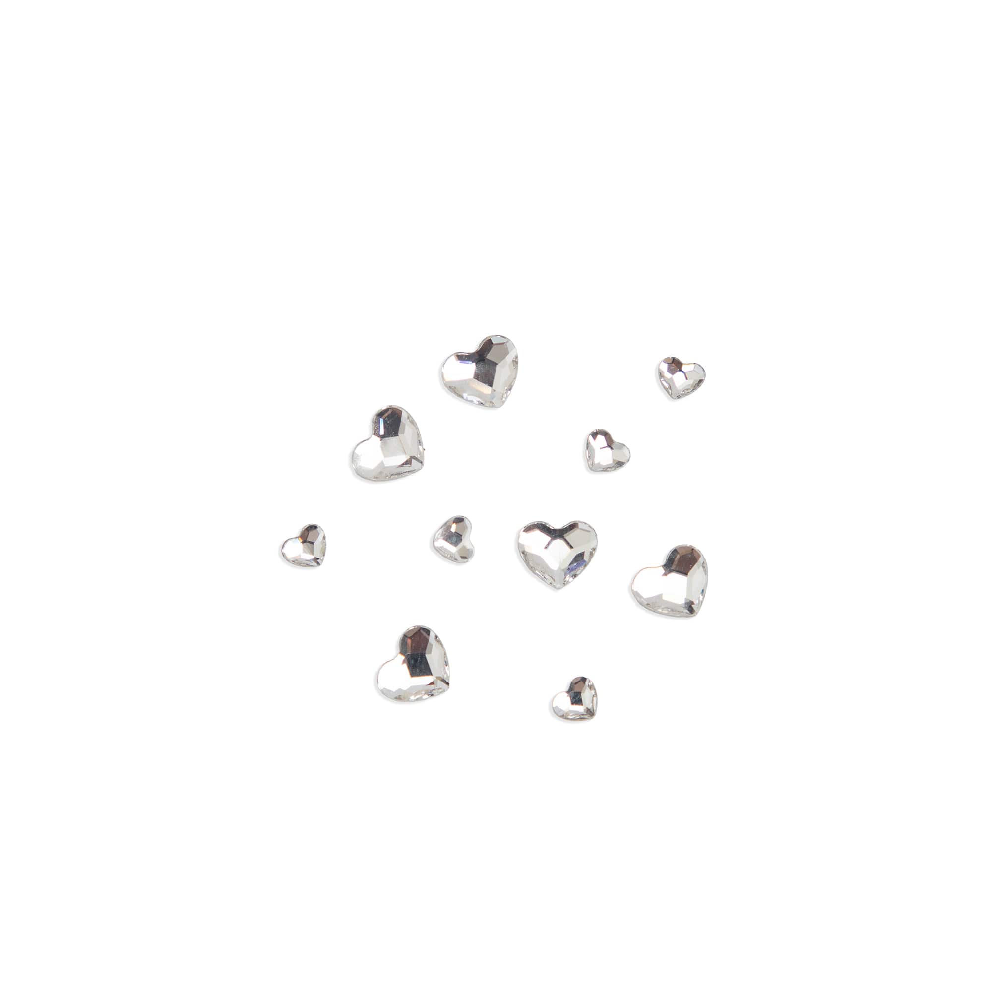 Crystal Heart Glue-On Austrian Crystal Mix by Bead Leading™, 10ct.