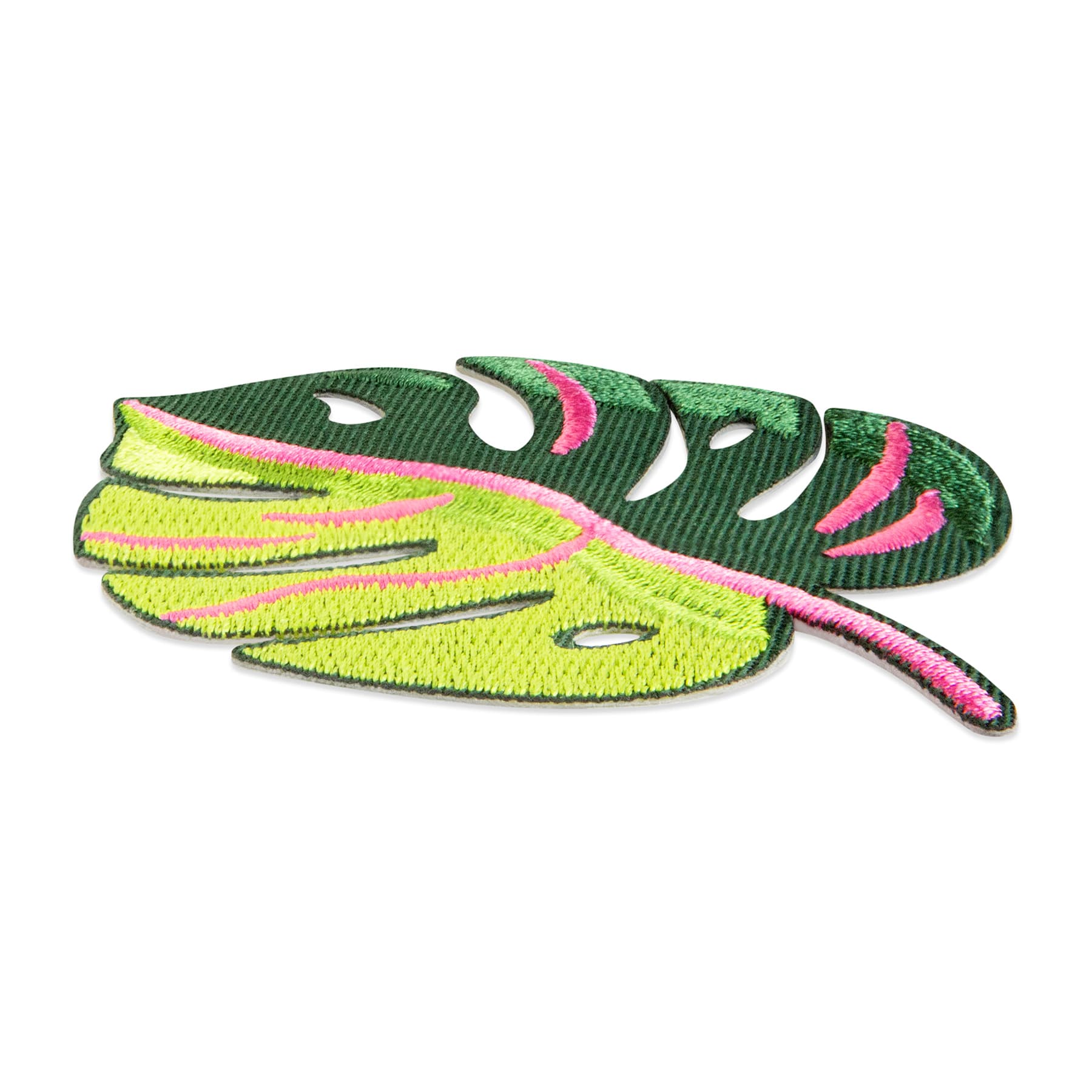 Palm Frond Embroidered Iron-On & Adhesive Patch by Make Market®
