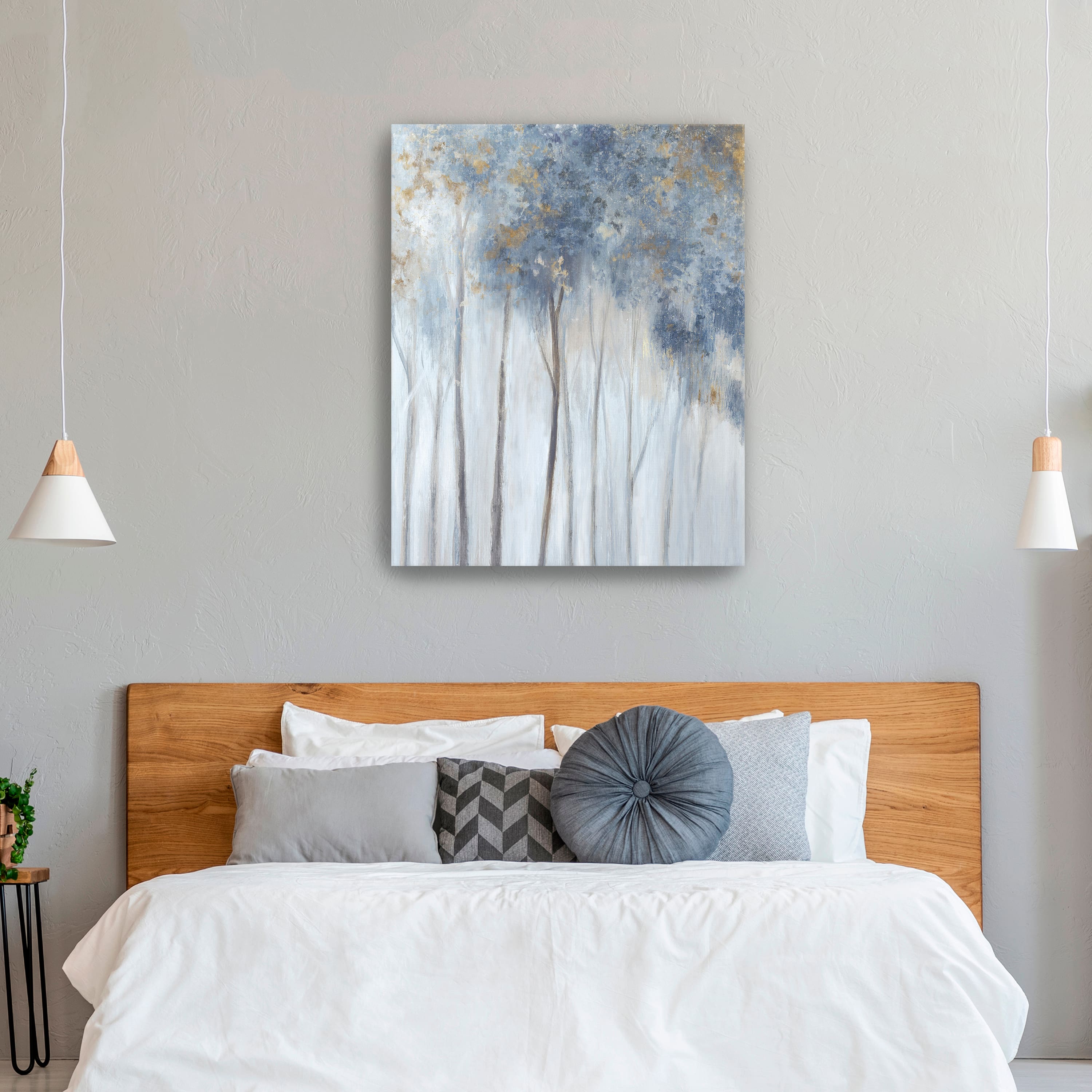 Lumaprints Fog & Gold I Canvas Wall Art