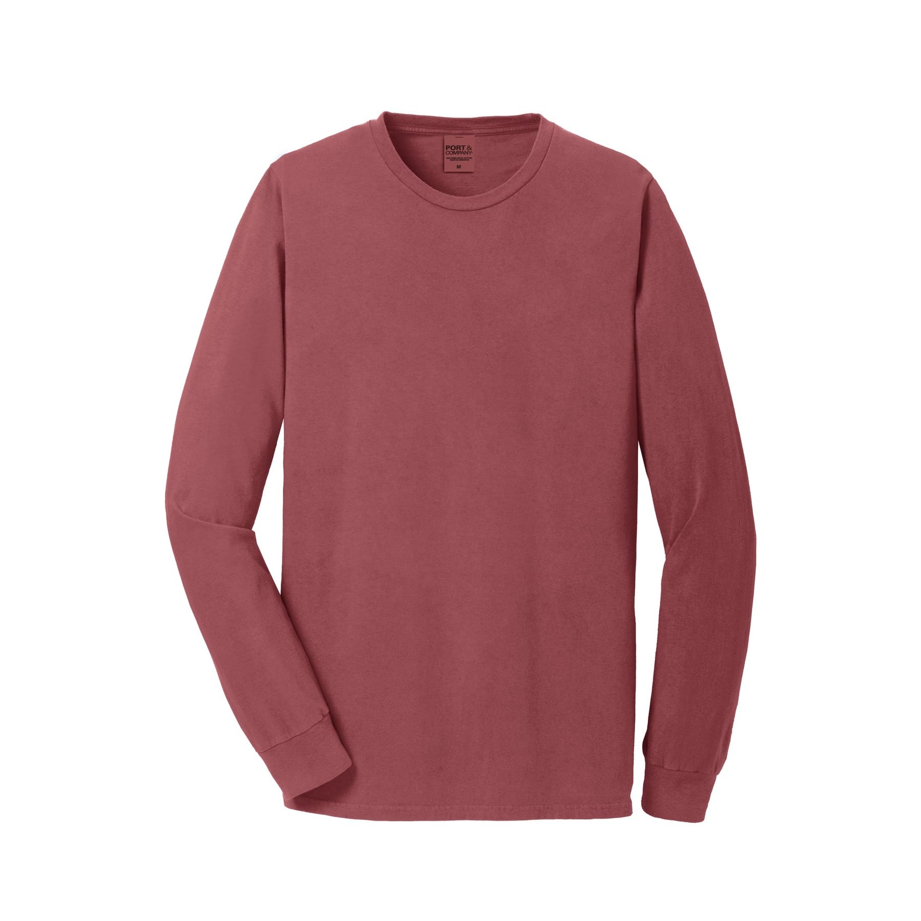 Port & Company® Beach Wash® Colors Garment-Dyed Long Sleeve Tee