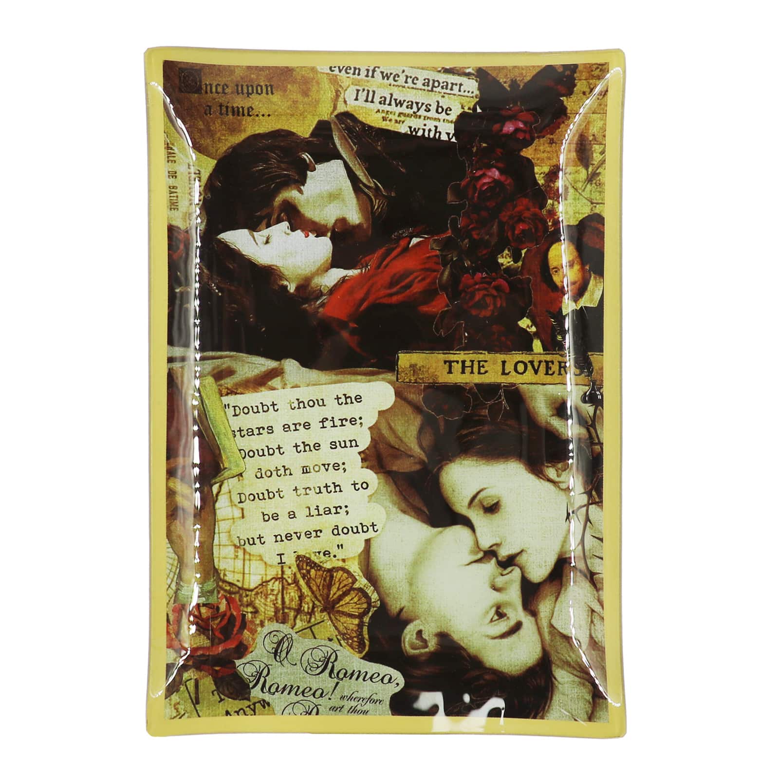 8.5" The Lovers Decorative Glass Plate by Ashland®