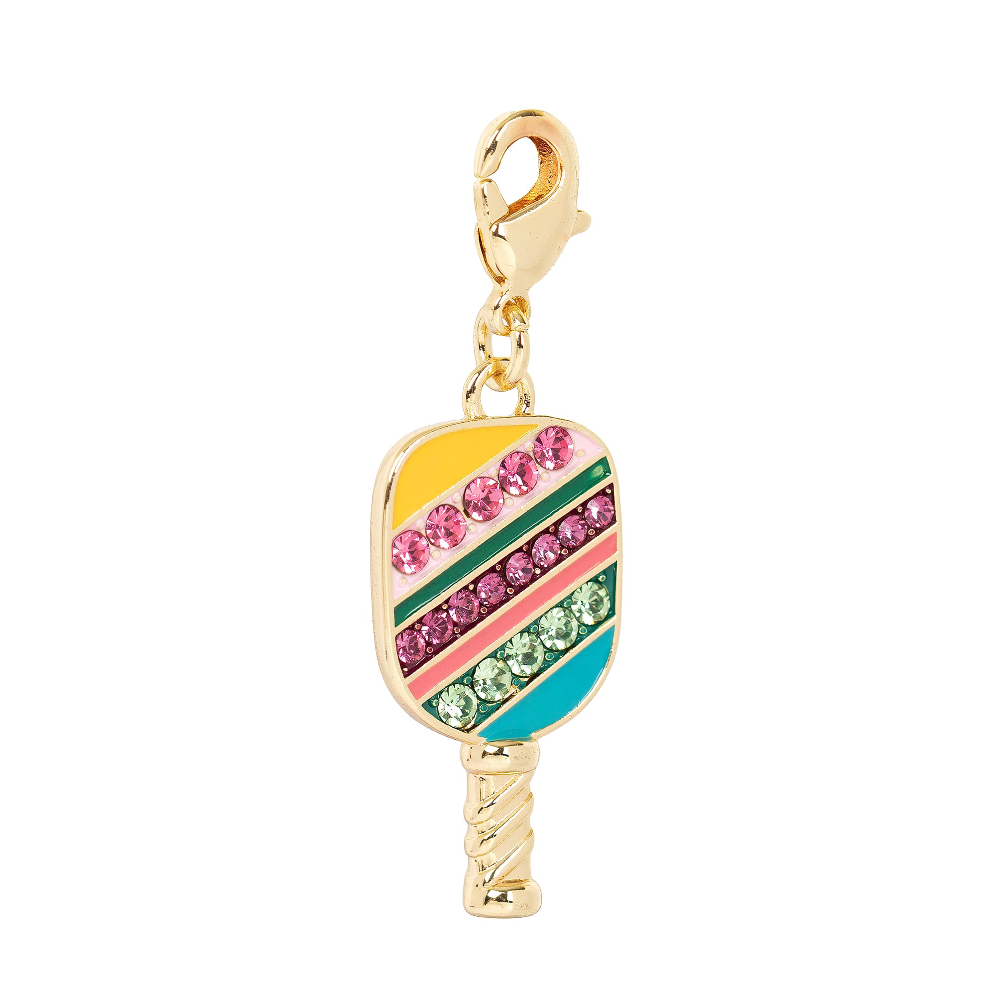Pickleball Paddle Austrian Crystal Charm by Bead Landing™