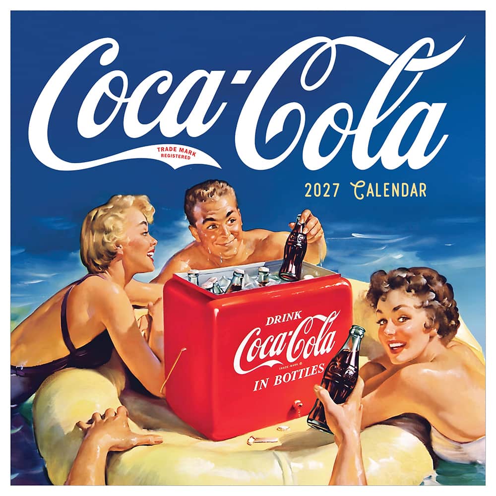 2027 Coke: Vintage Nostalgia Wall Calendar