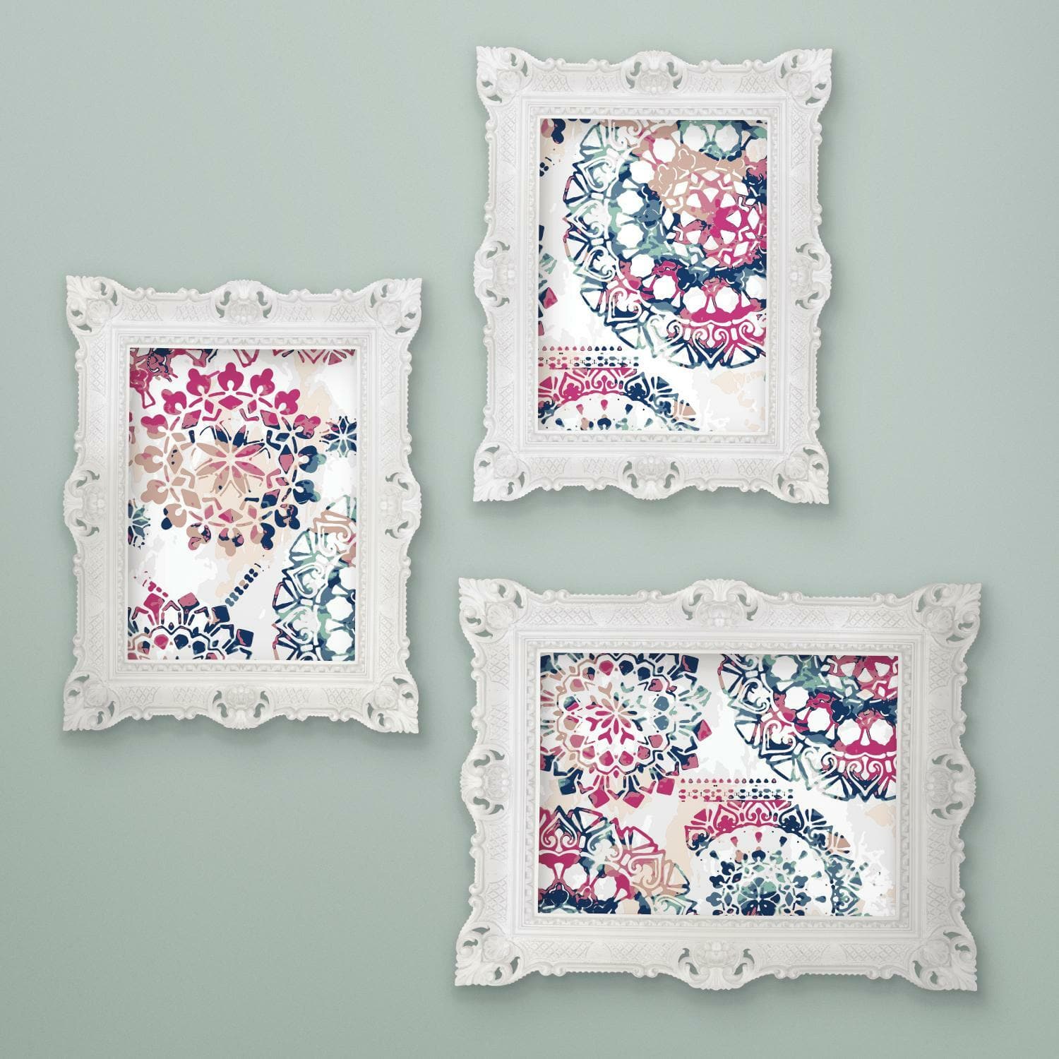 RoomMates Bohemian Medallion Peel & Stick Wallpaper