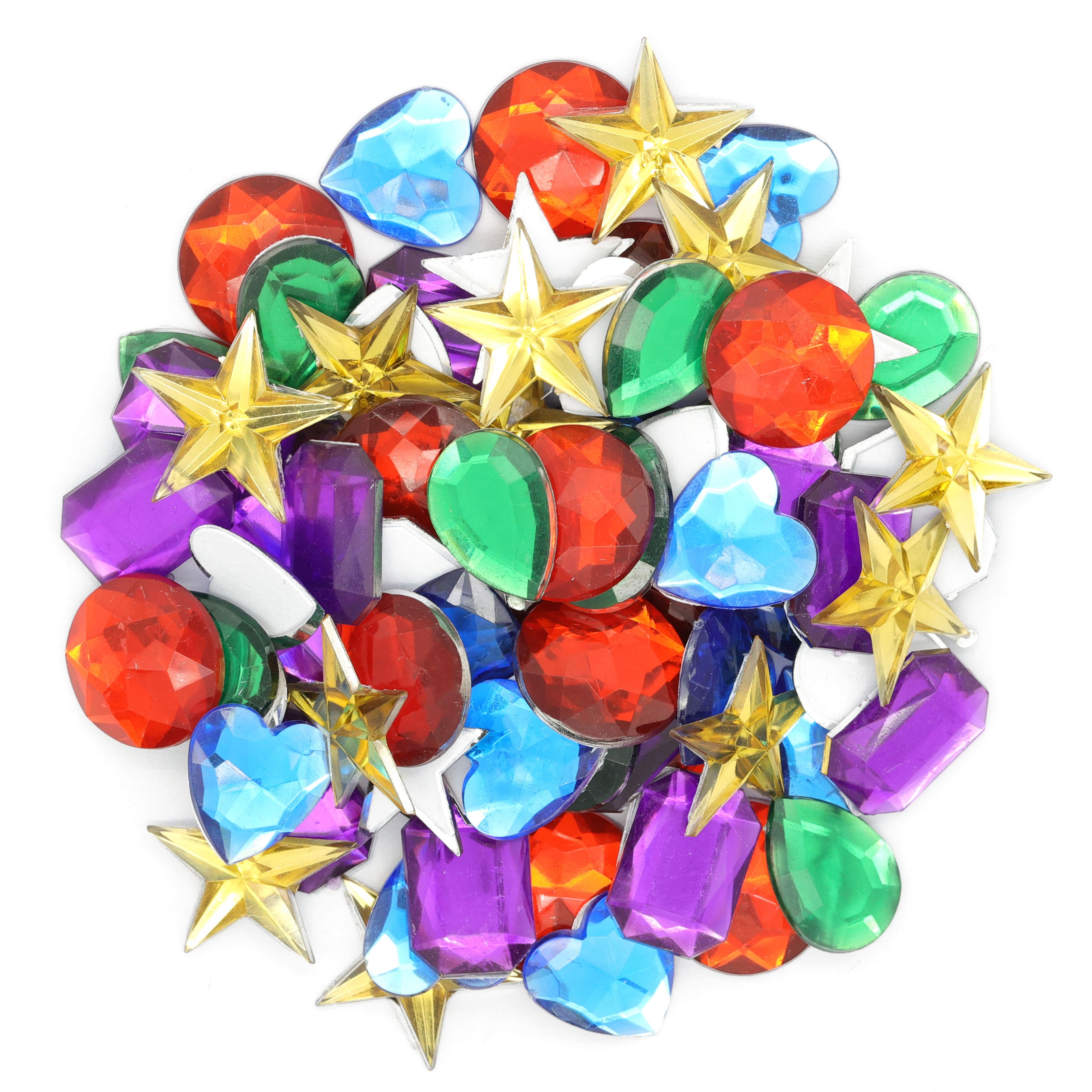 12 Pack: Mixed Shape Sticky Gems by Creatology™