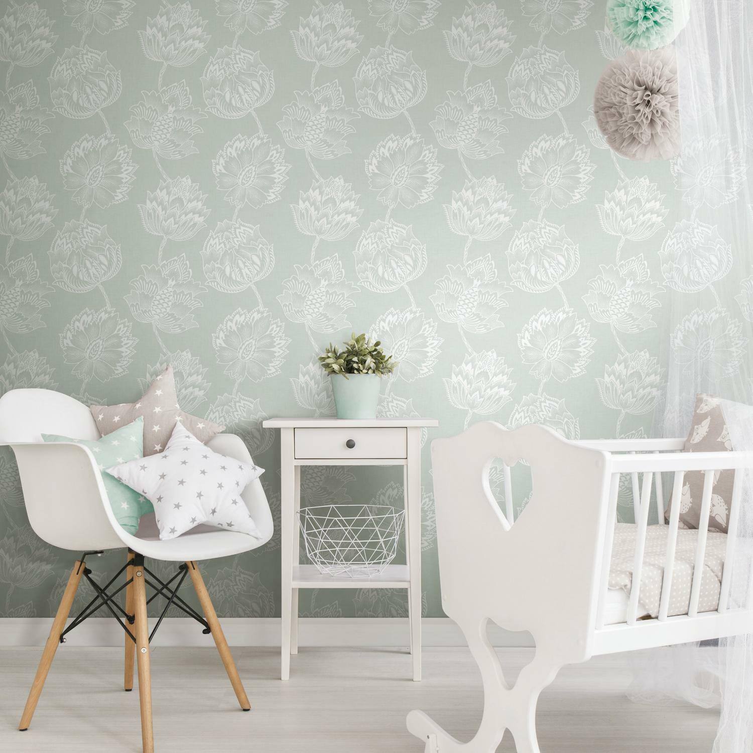RoomMates Batik Jacobean Peel & Stick Wallpaper