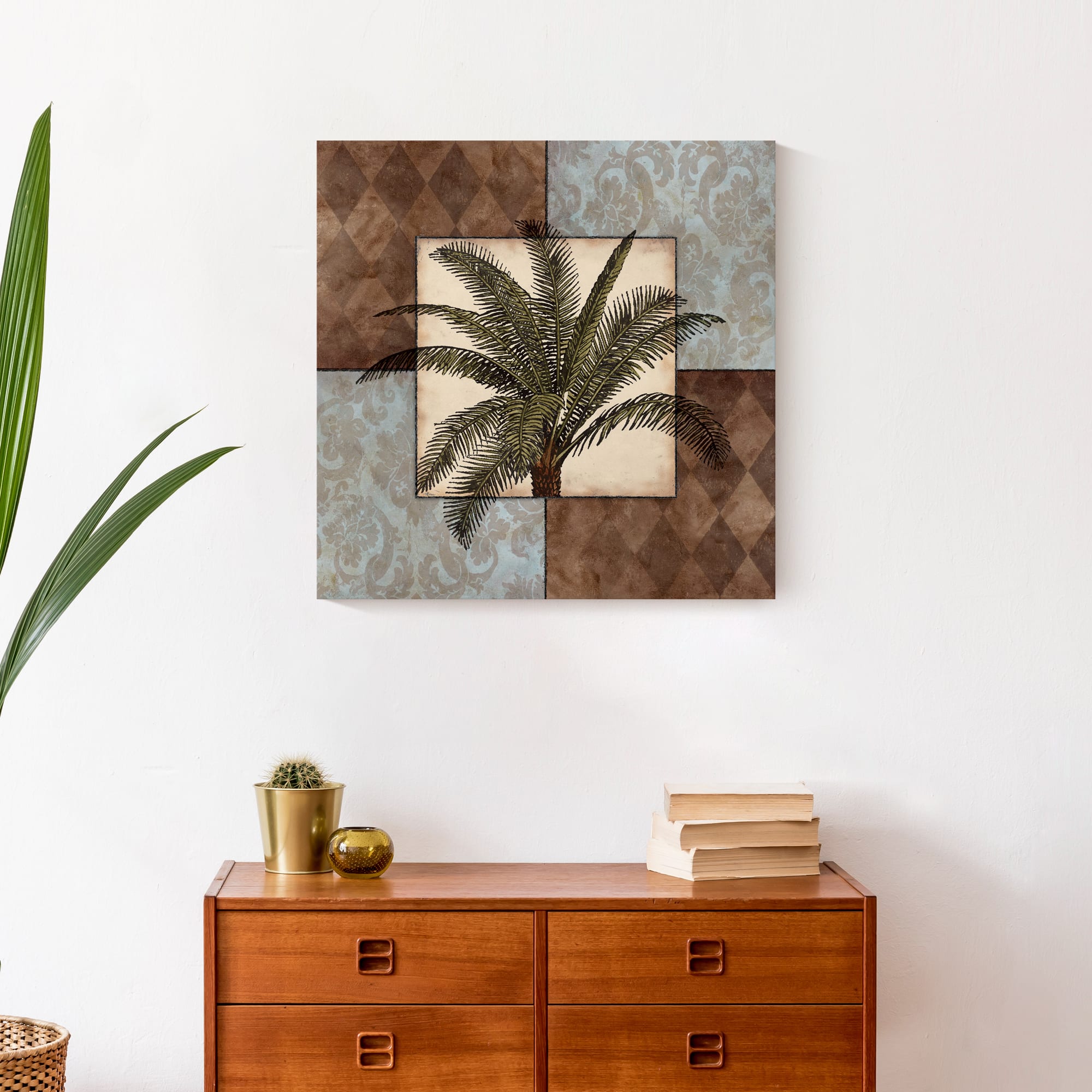 Spa Palm 20" x 20" Canvas Wall Art