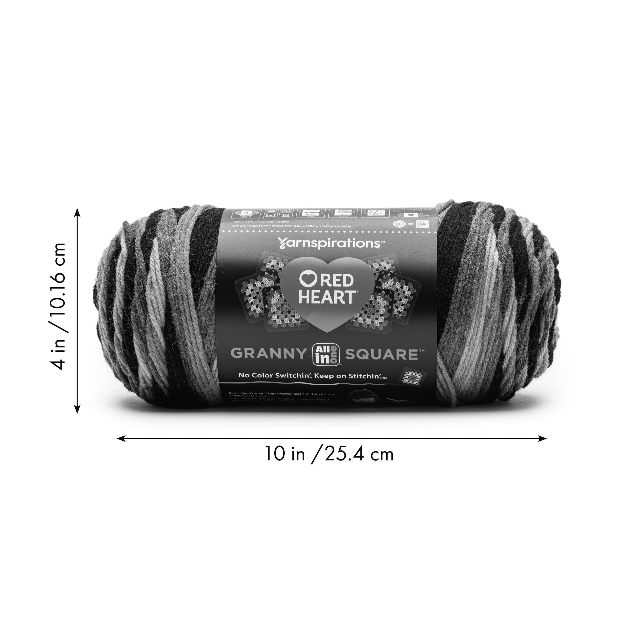 3 Pack Red Heart® All in One™ Granny Square™ Yarn