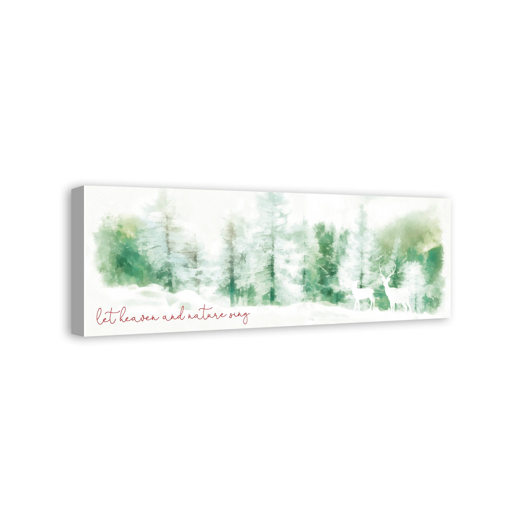 Let Heaven & Nature Sing Canvas Wall Art