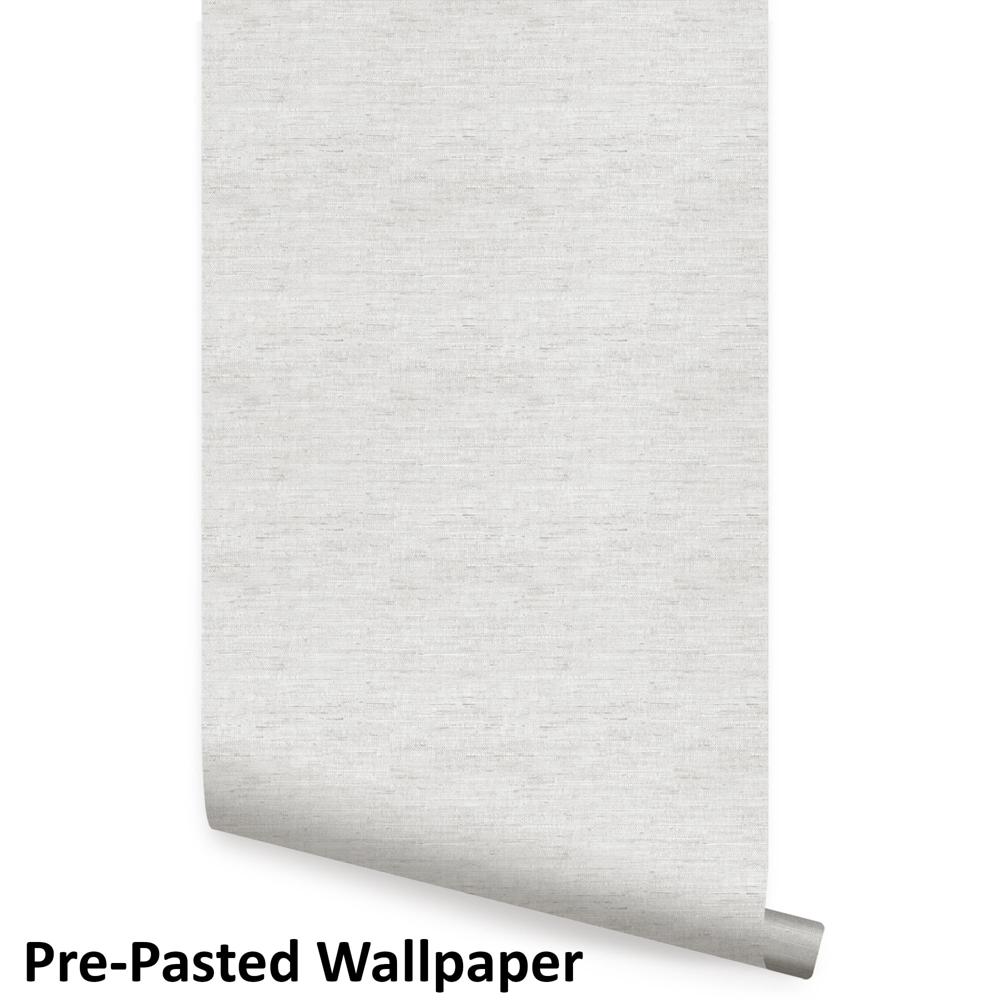 Simple Shapes Artisan Canvas Look Pre-Pasted Wallpaper Rolls, 2ct.