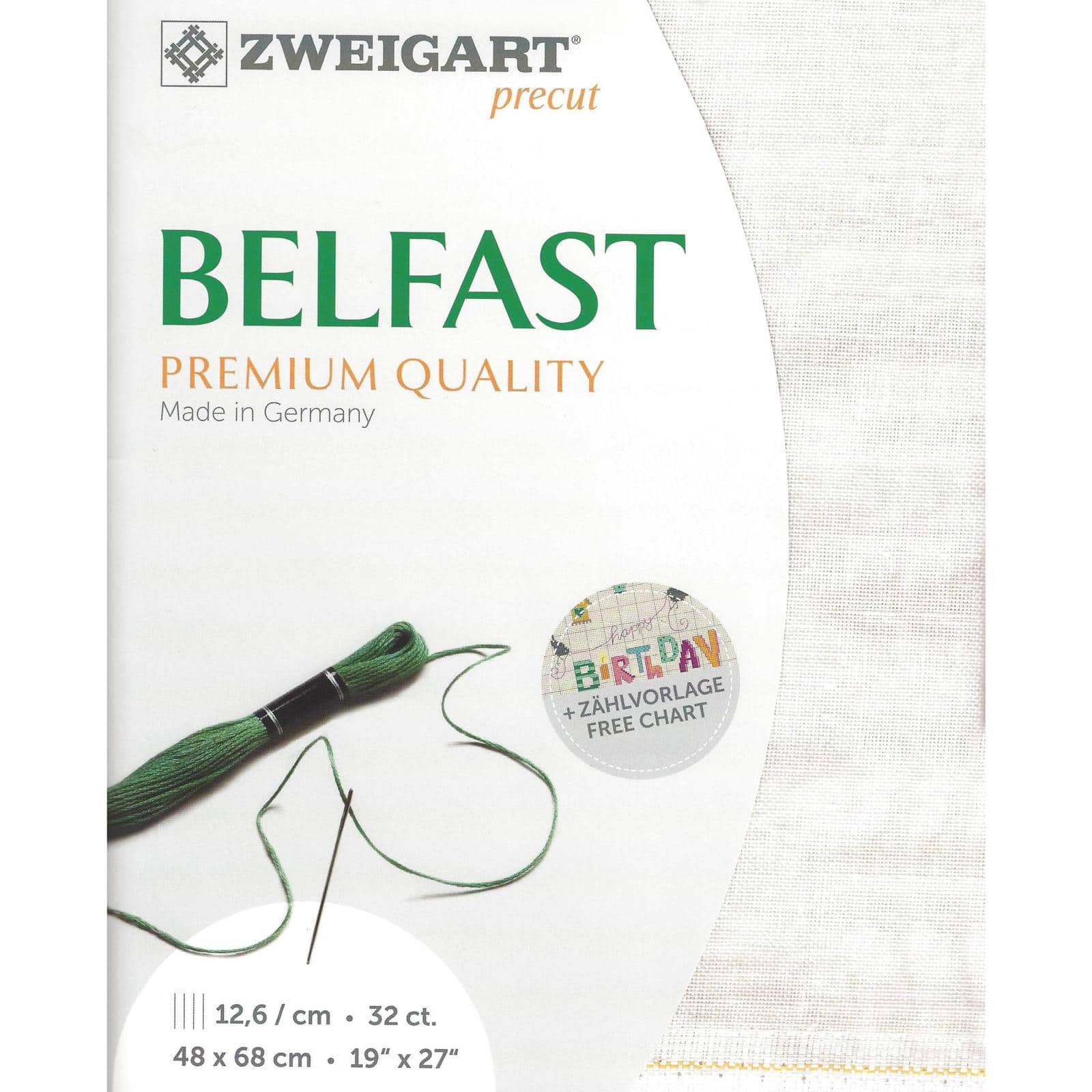 Zweigart® Belfast Vintage 32 count Pre-Cut Fabric