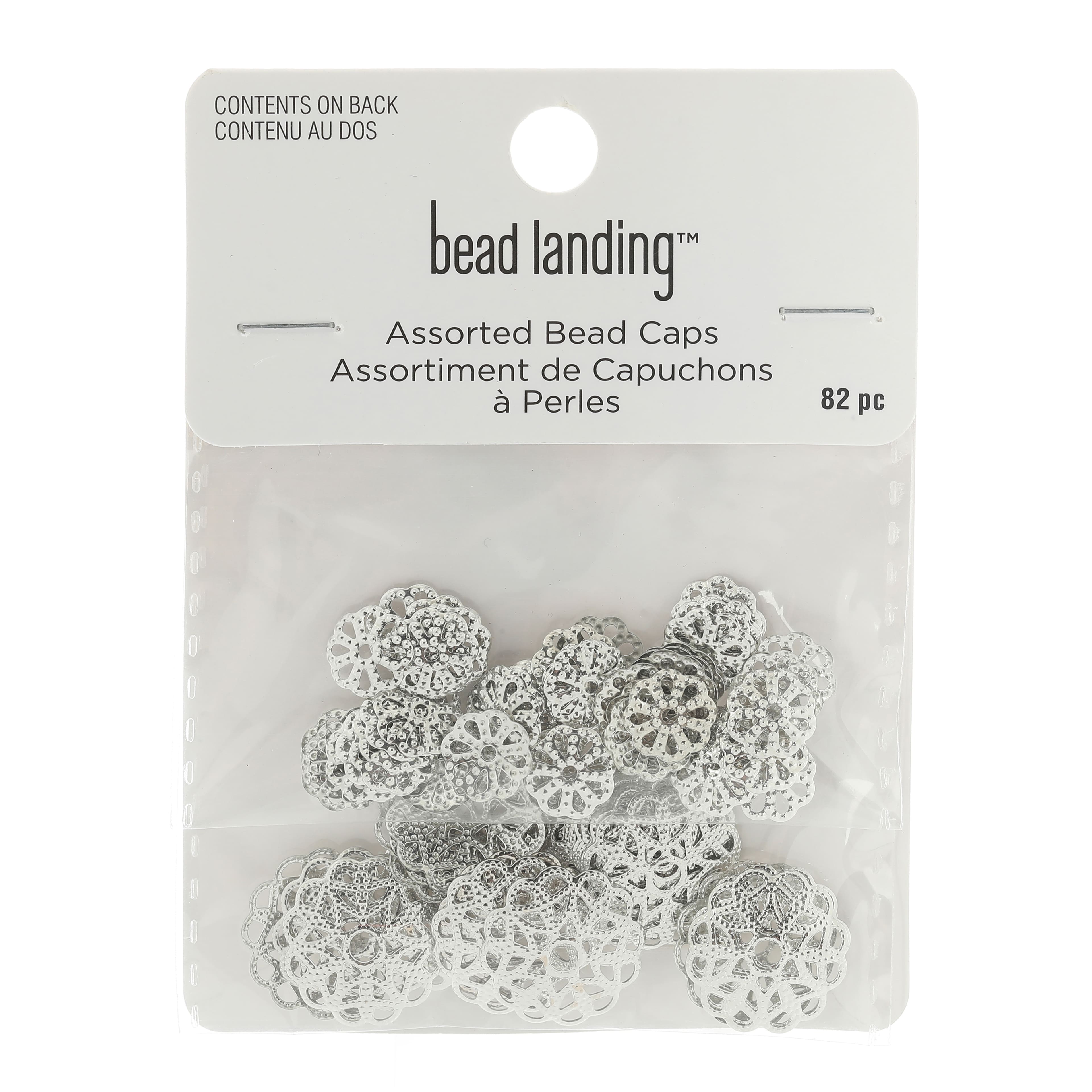 12 Packs: 82 ct. (984 total) Assorted Filigree Bead Caps by Bead Landing™