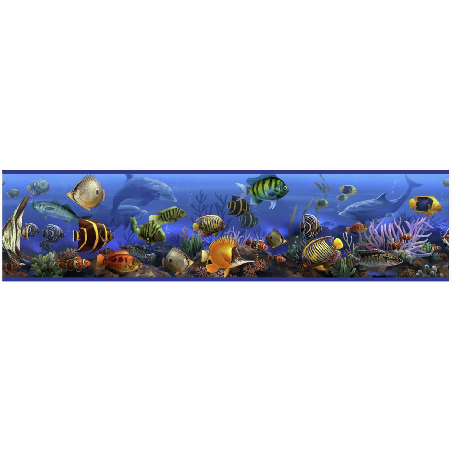 RoomMates Under The Sea Border