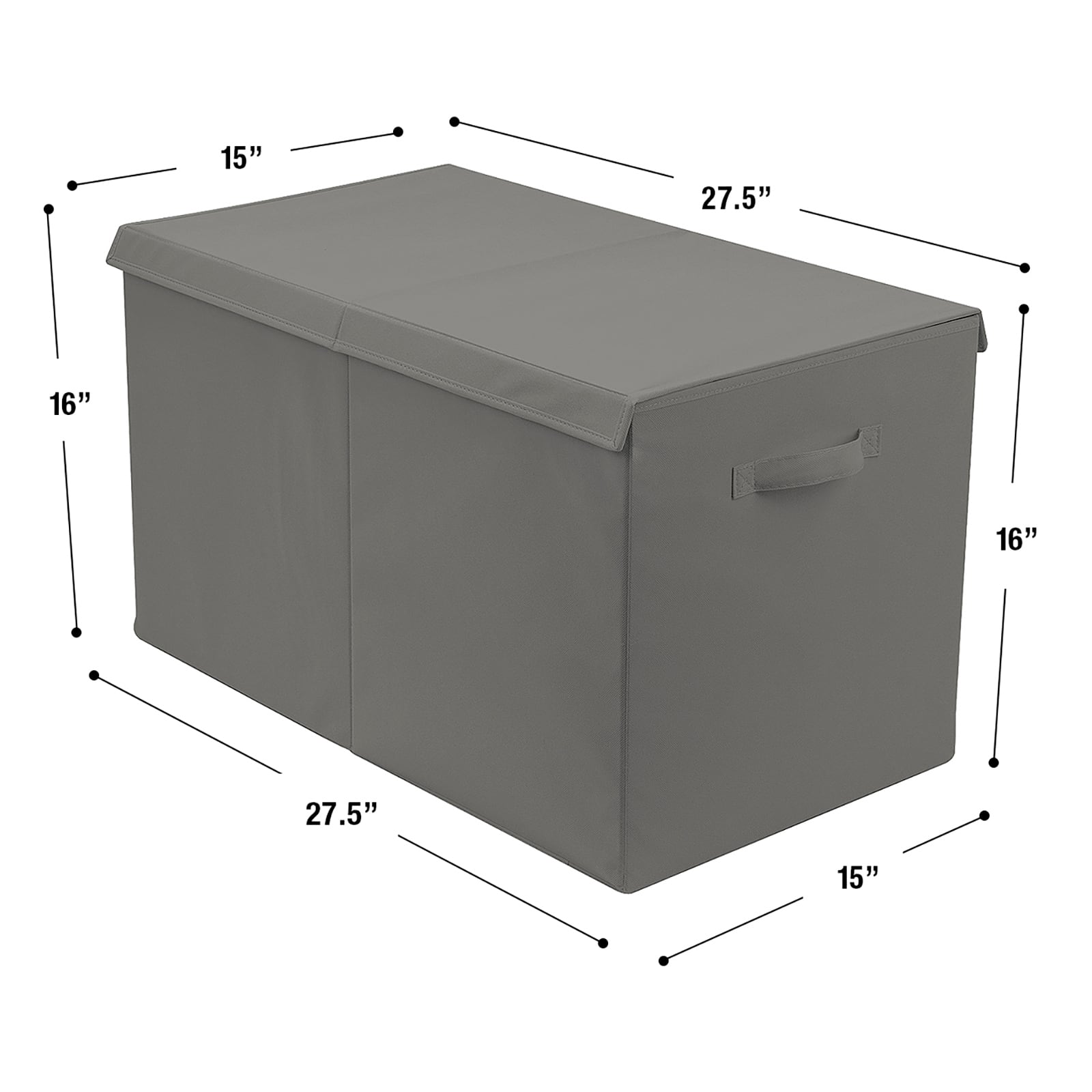 Sorbus Toy Chest with Flip-Top Lid
