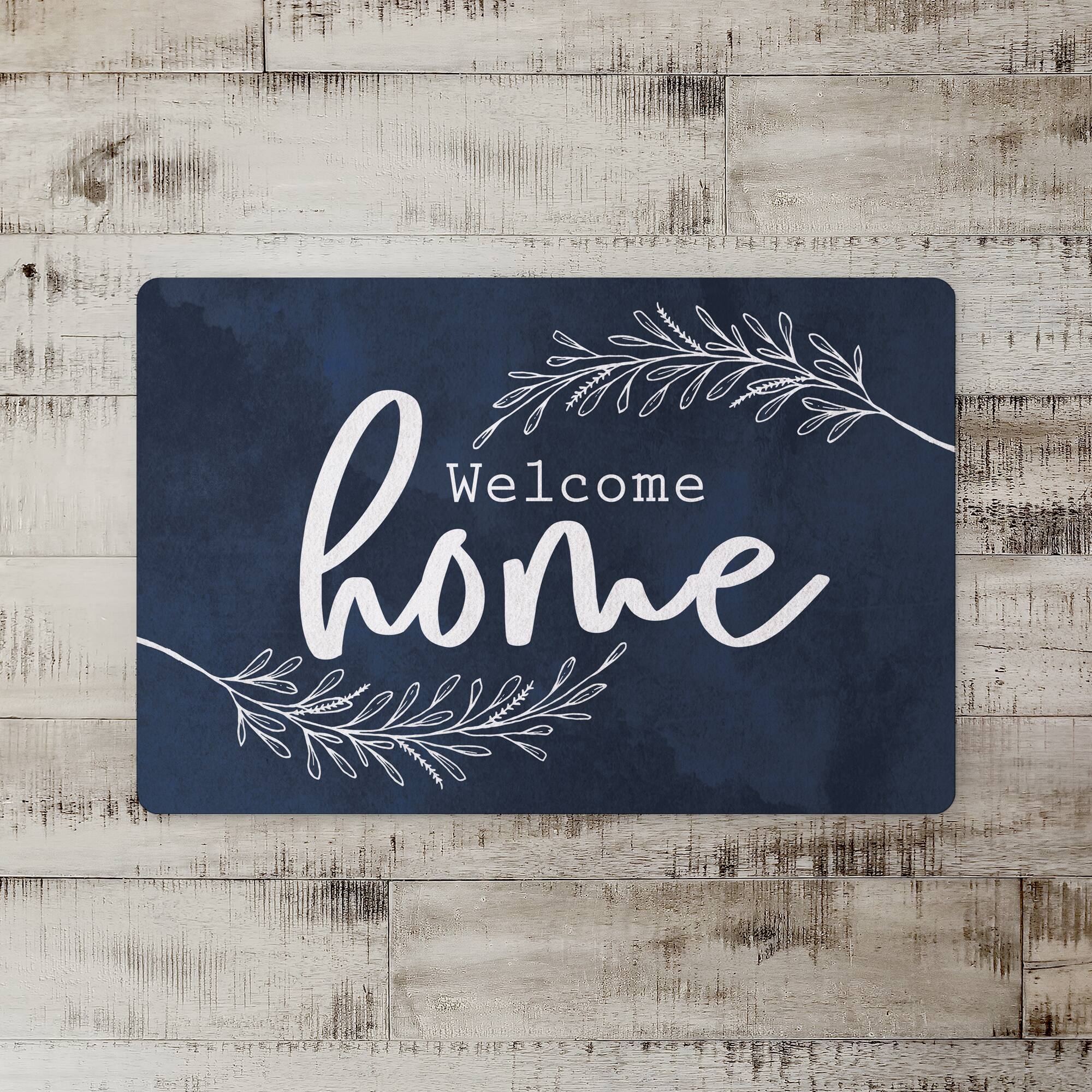 Welcome Home 27" x 18" Floor Mat
