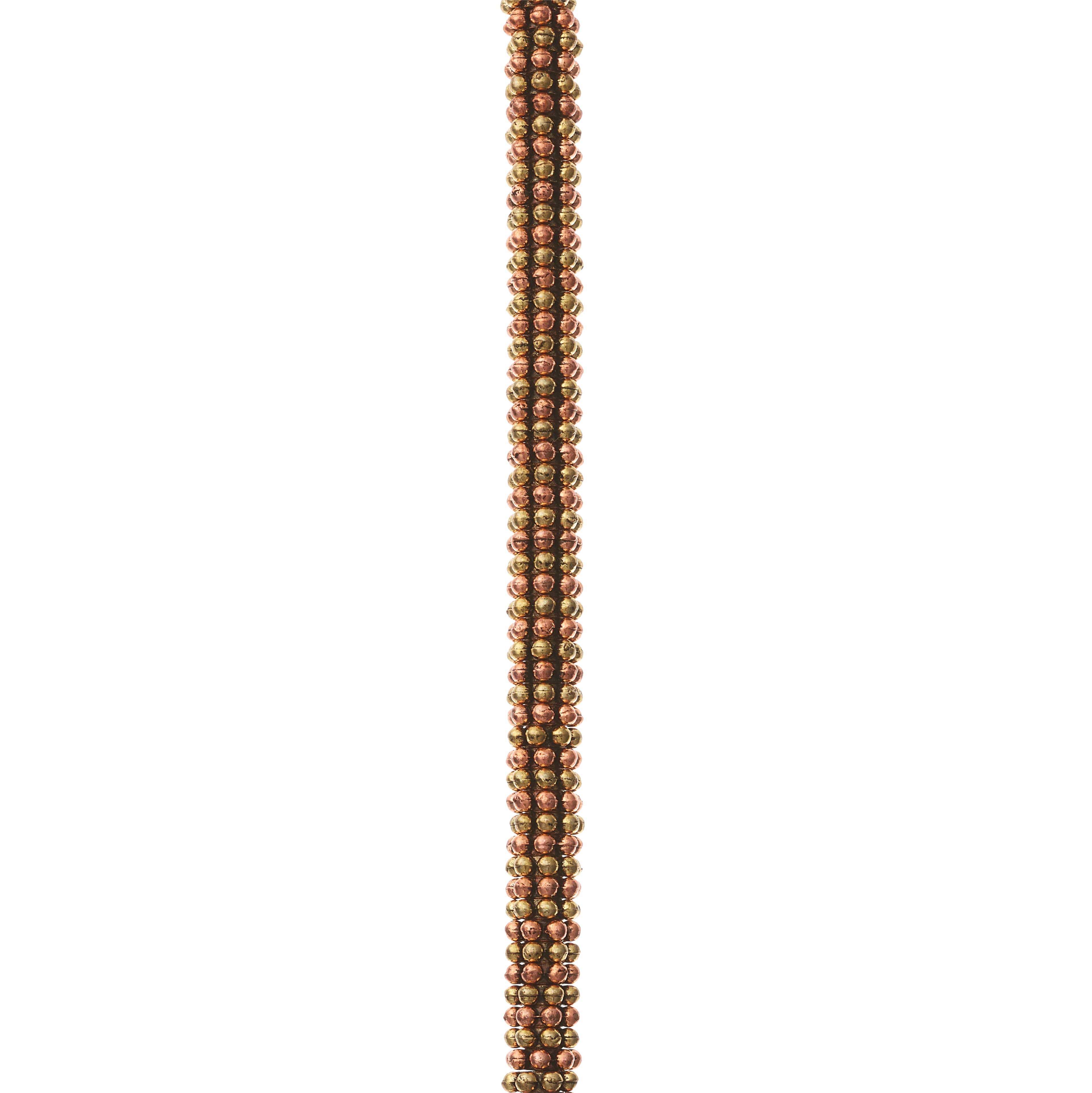 12 Pack: Multicolor Metal Dot Rondelle Beads, 6mm by Bead Landing™