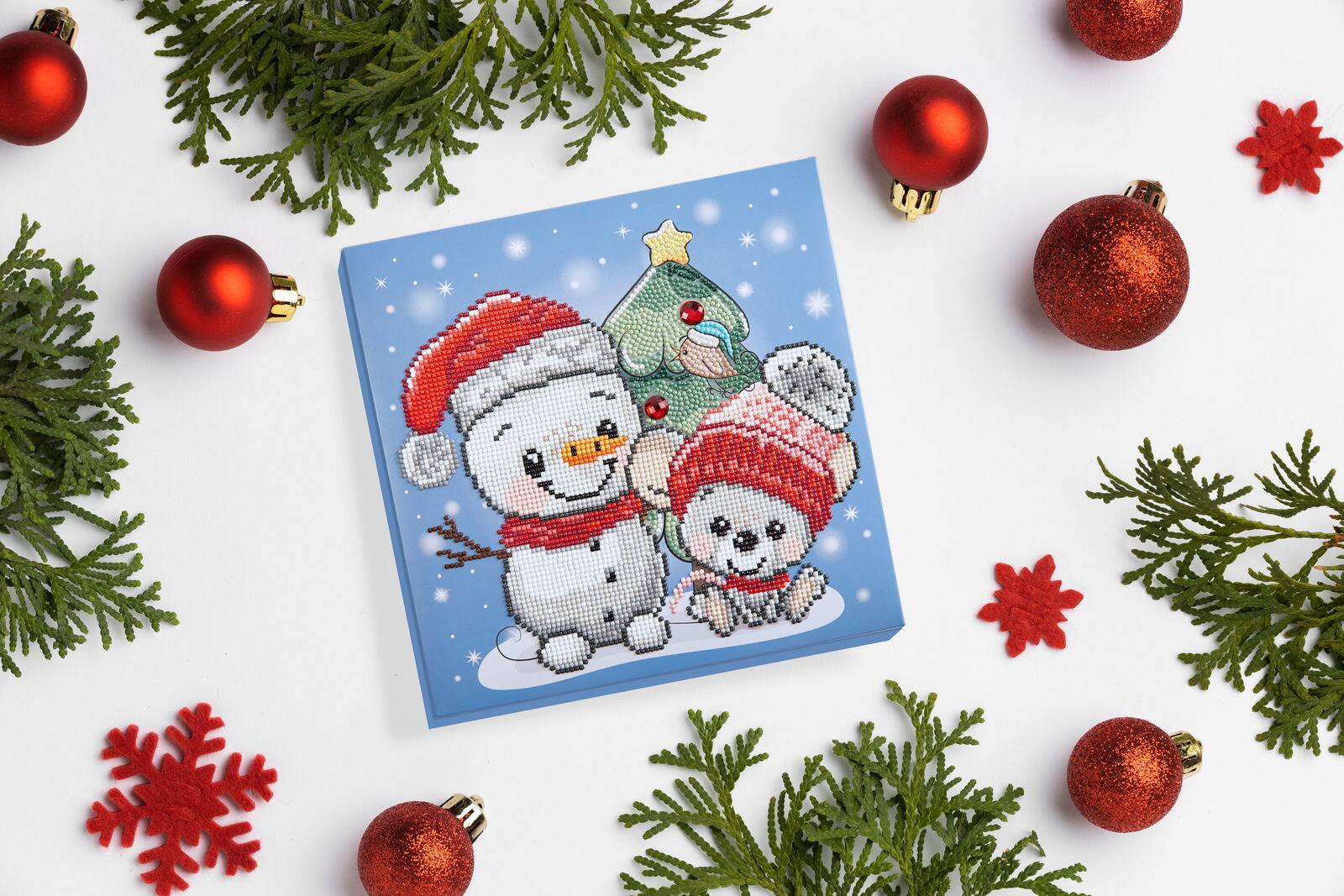 Diamond Dotz® Baby Christmas Diamond Dotting Art Kit, Round Diamonds