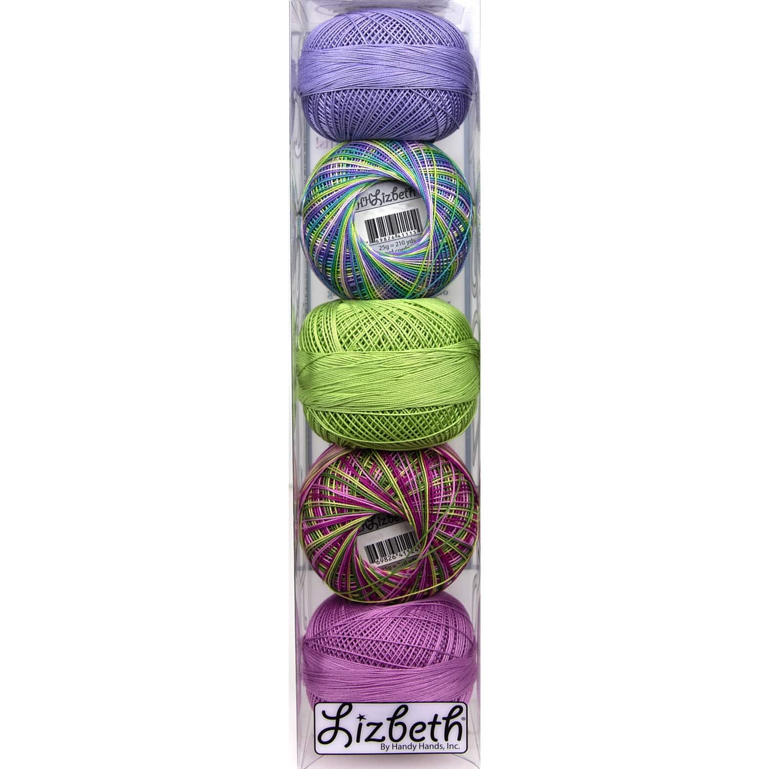 Handy Hands Lizbeth Garden Cordonnet Cotton Thread Pack, Size 10