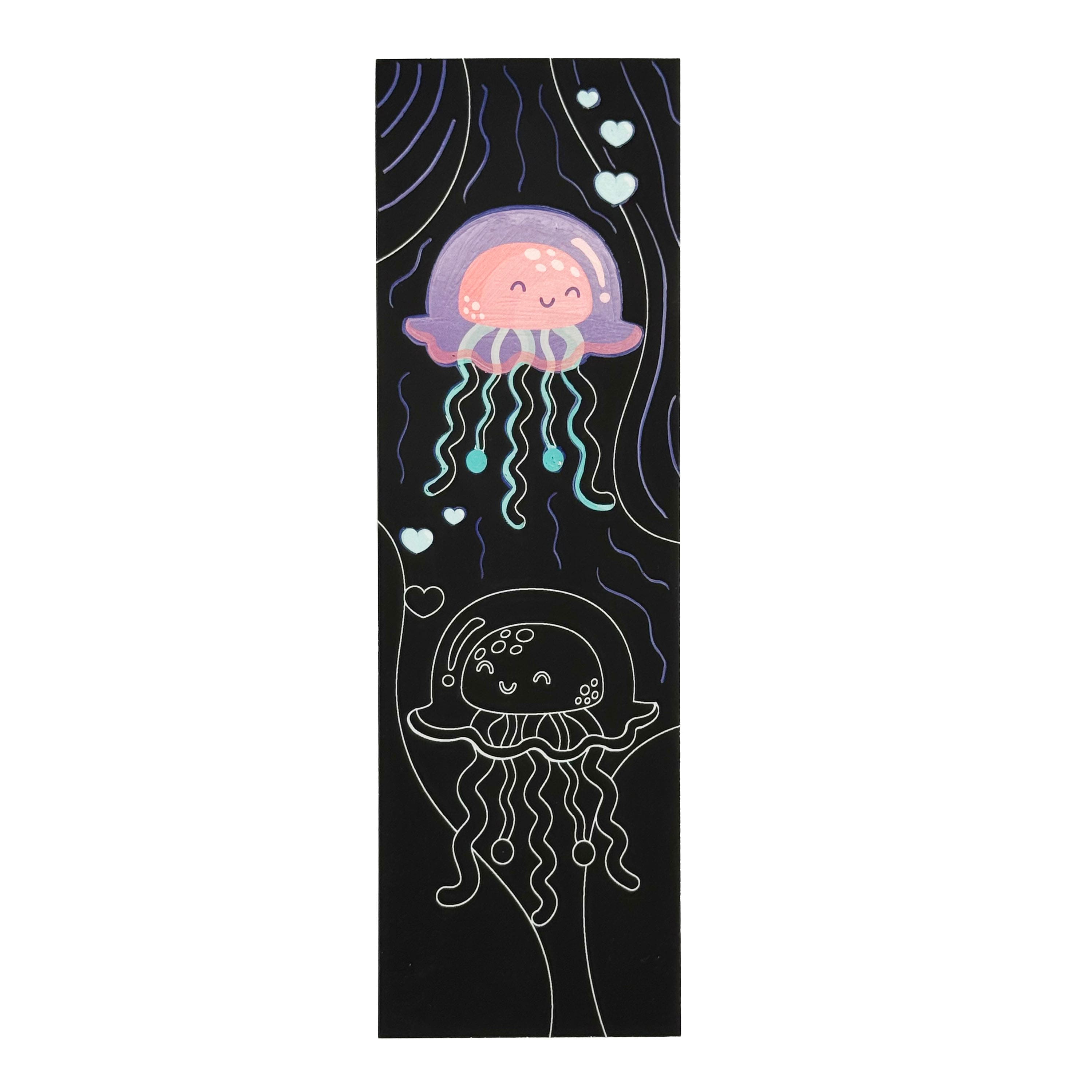 Little Yellow Bicycle® Axolotl Bookmark Scratch Art Kit