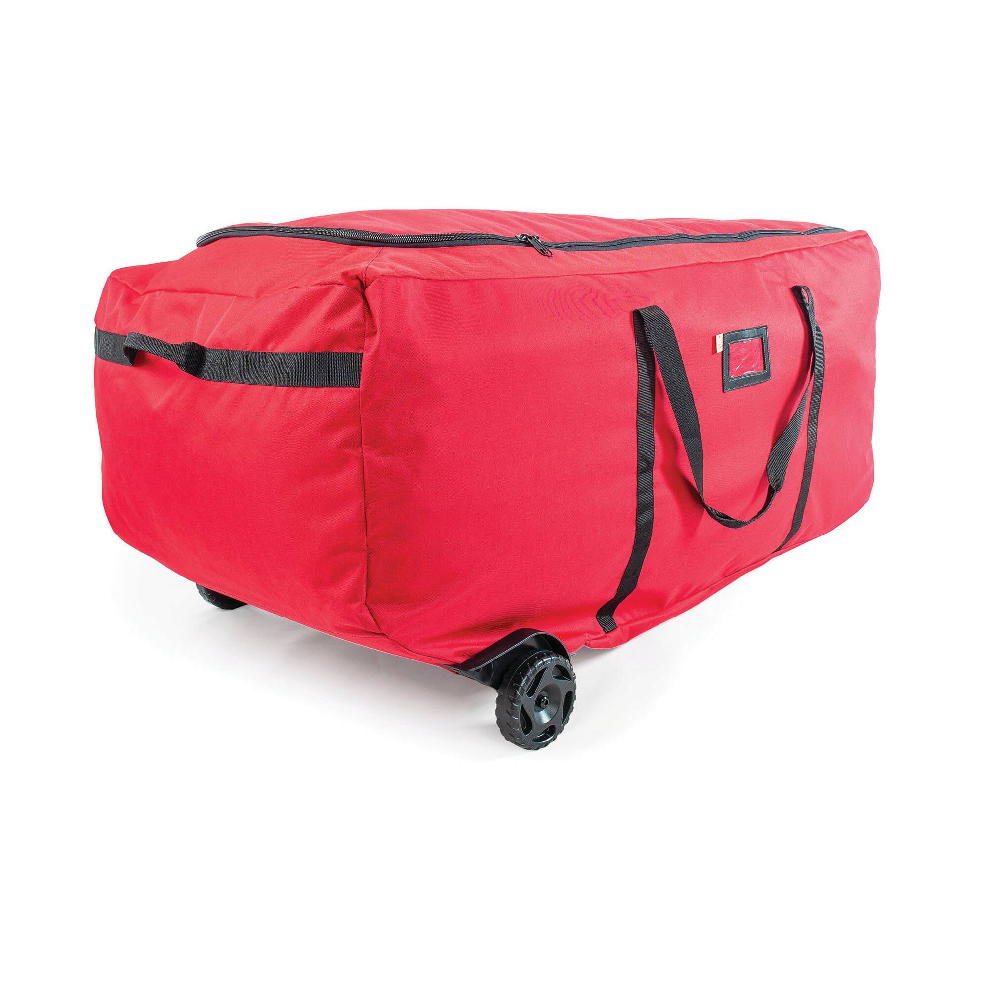 Santa's Bag EZ Roller 9ft. Artificial Christmas Tree Storage Bag with Wheels