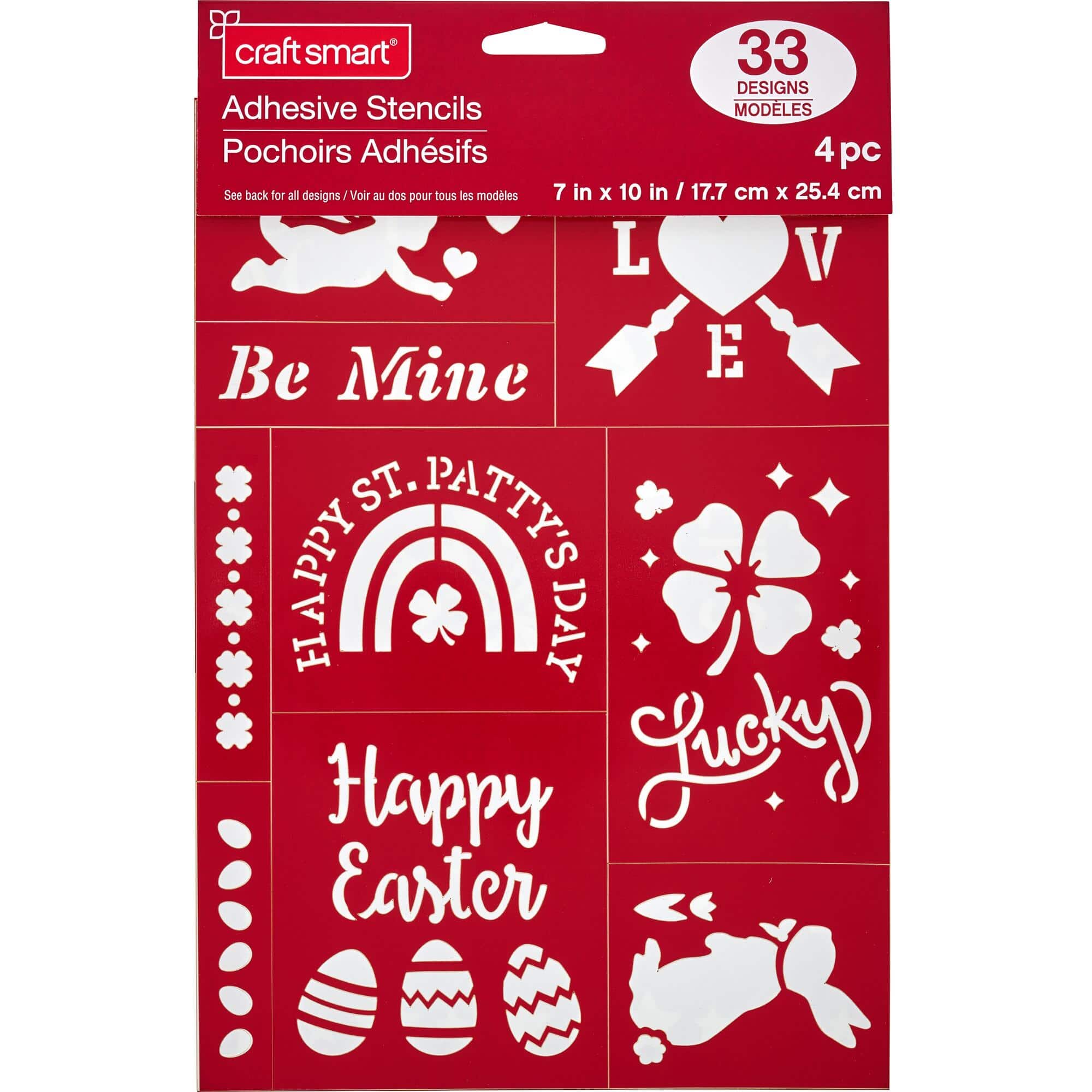 Holiday Stencils, 7" x 10" by Craft Smart®