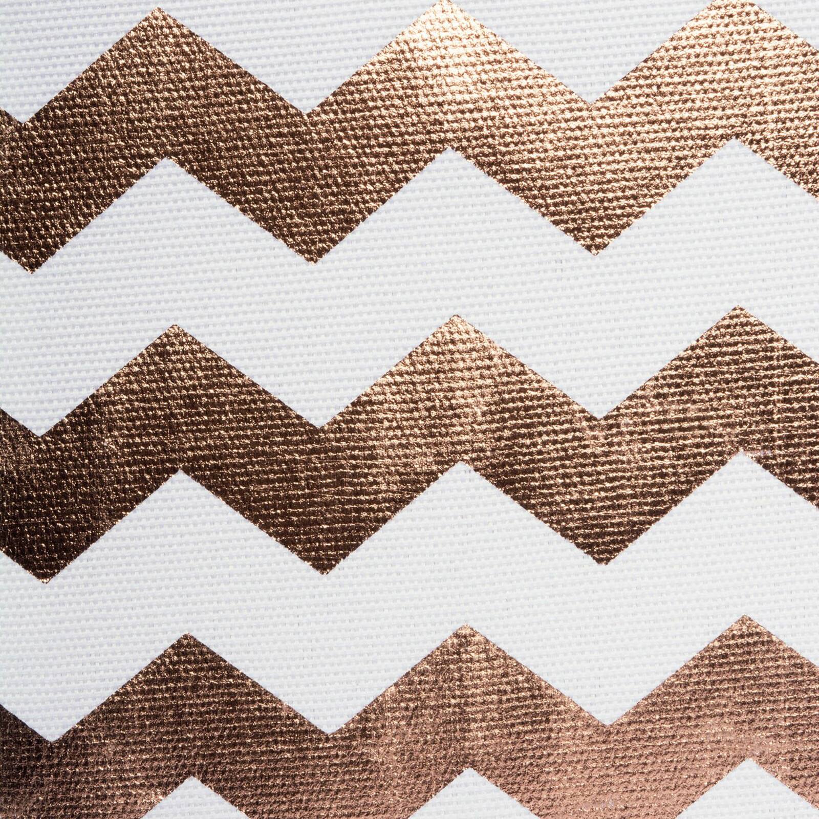 Polyester Chevron Trapezoid Bin