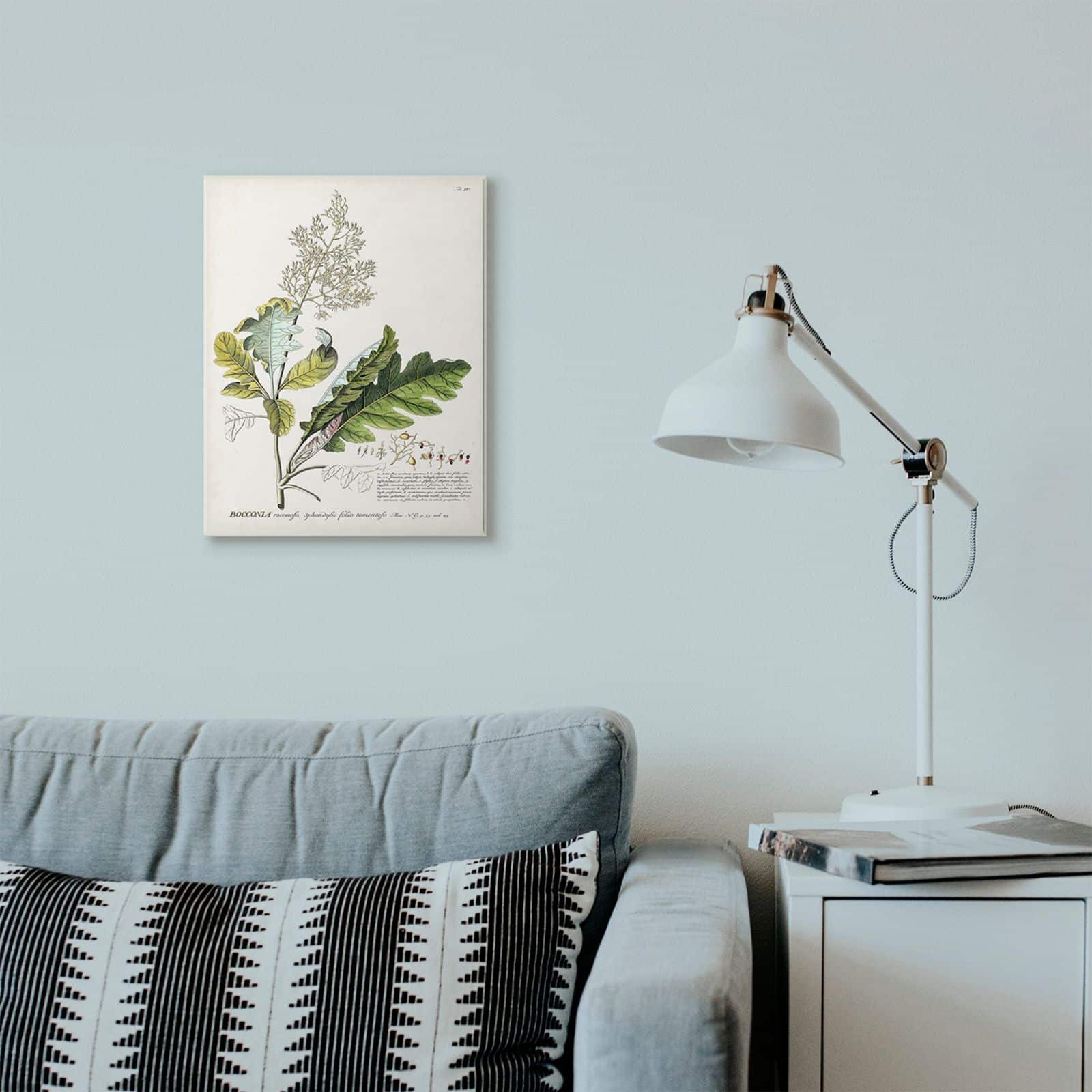 Stupell Industries Botanical Plant Bocconia Illustration Wall Art Plaque