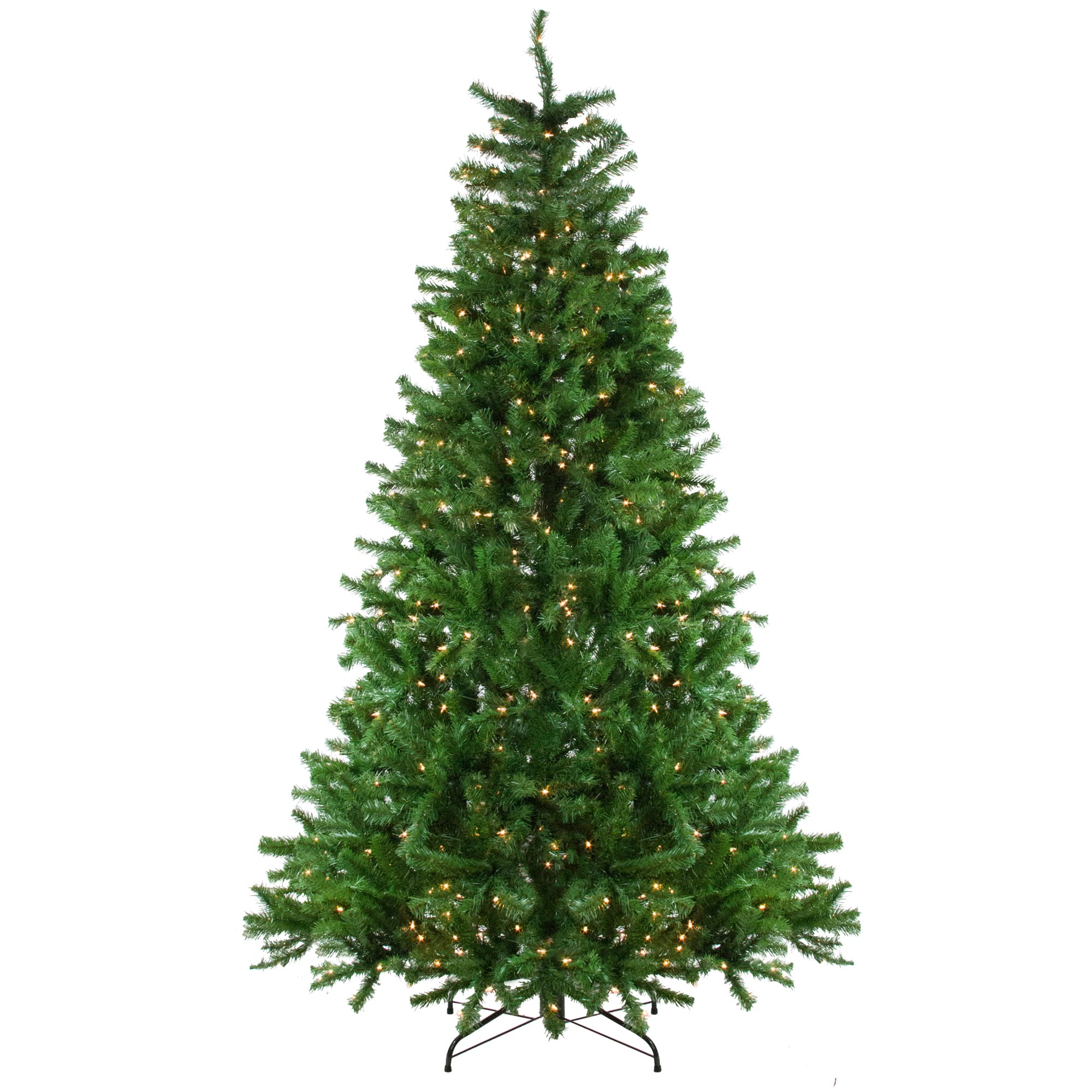 7.5Ft Pre-Lit Waterton Spruce Artificial Christmas Tree, Clear Lights By Northlight in Green | 7.5 ft | Michaels®