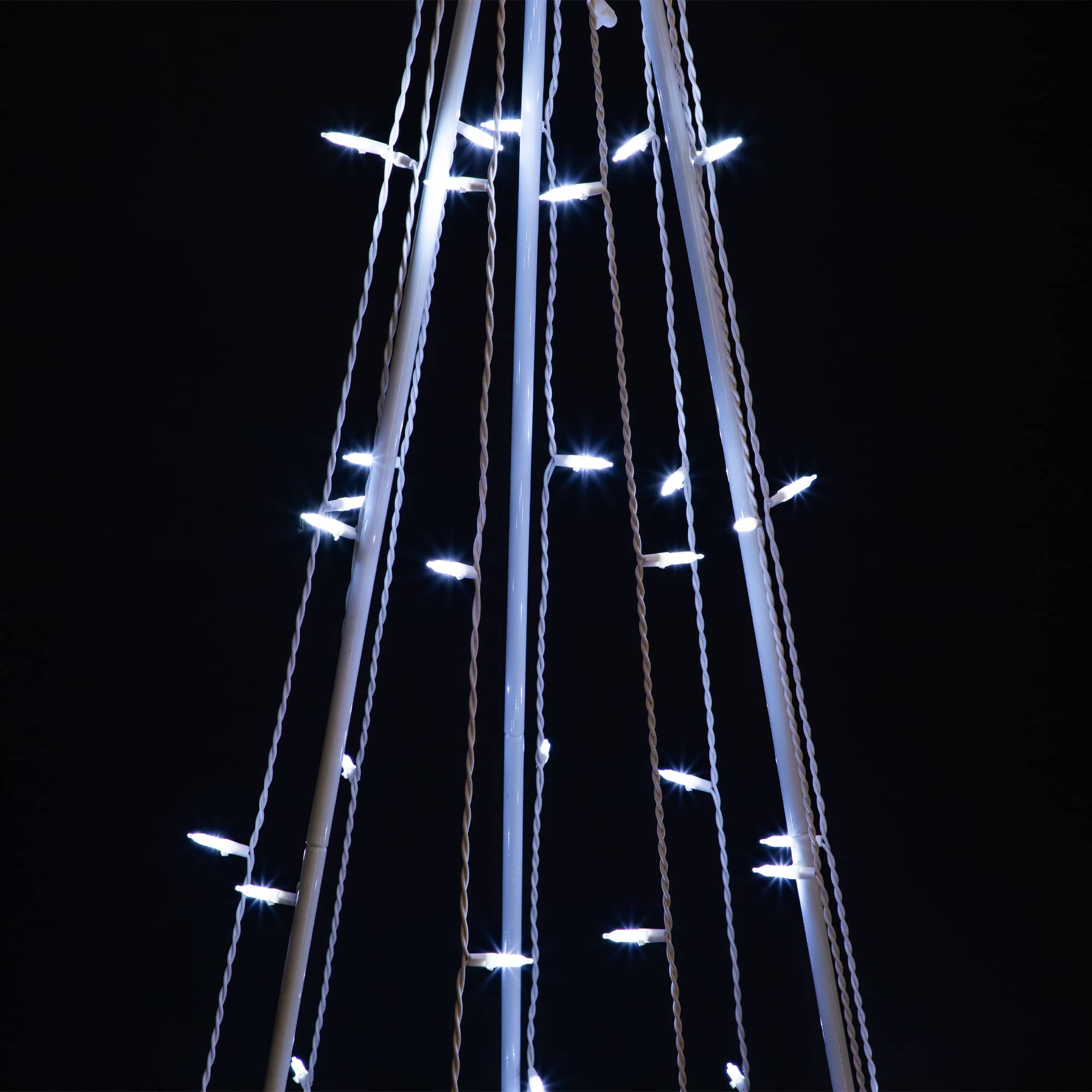 5ft. LED Lighted Cone Tree Christmas Decoration