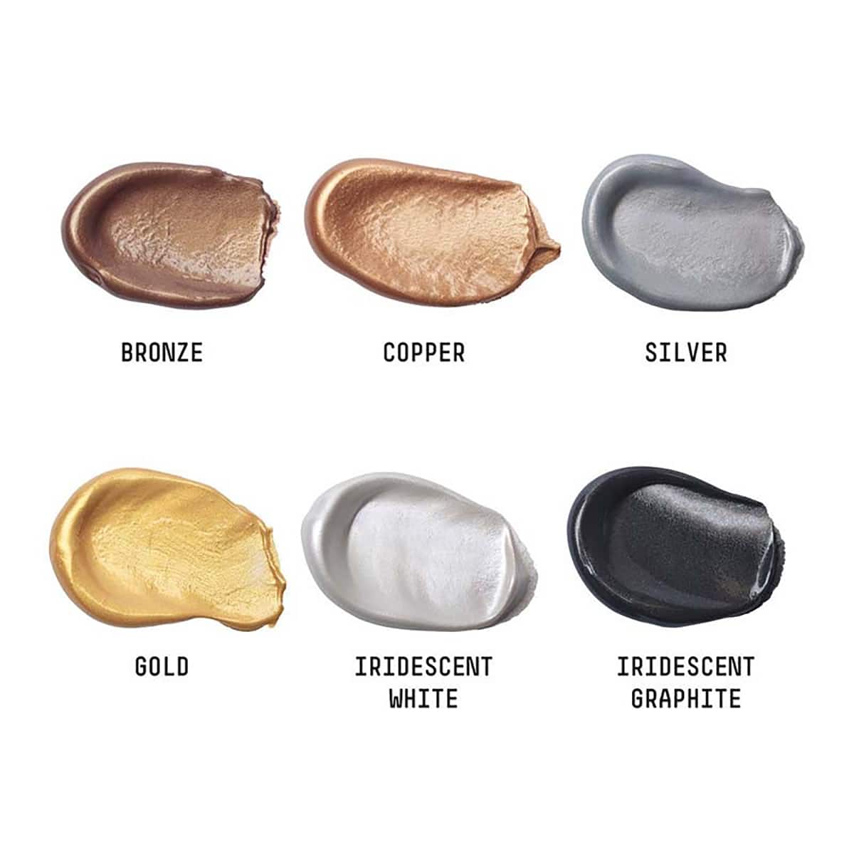 Liquitex® BASICS™ Metallic & Iridescent 6 Colour Acrylic Paint Set