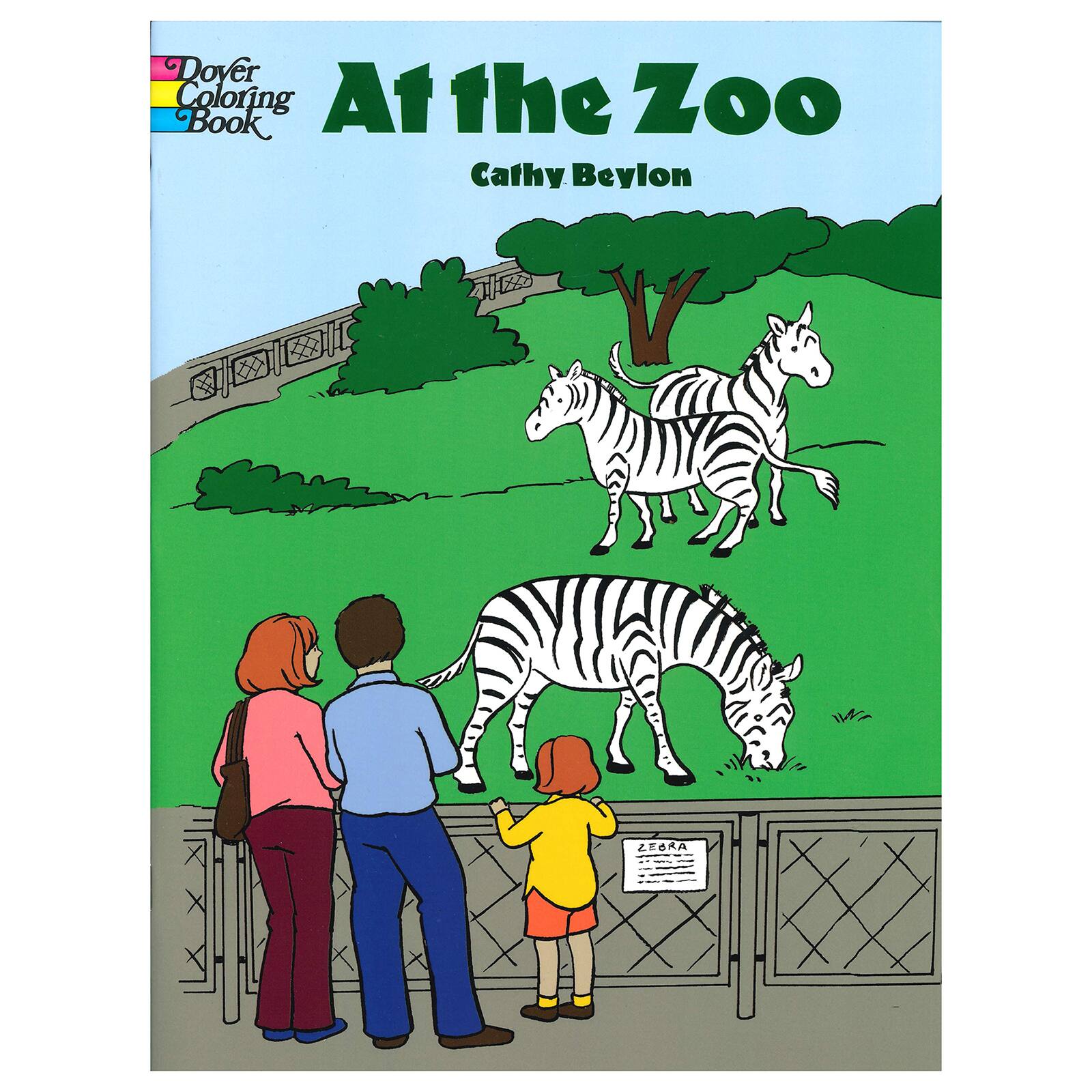 Dover At The Zoo Coloring Books, 6 ct.